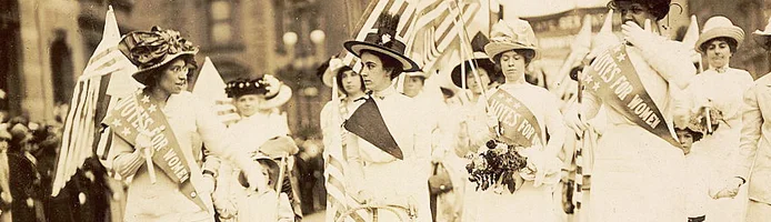 Women’s Suffrage Parade in New York, May 6, 1912. Library of Congress