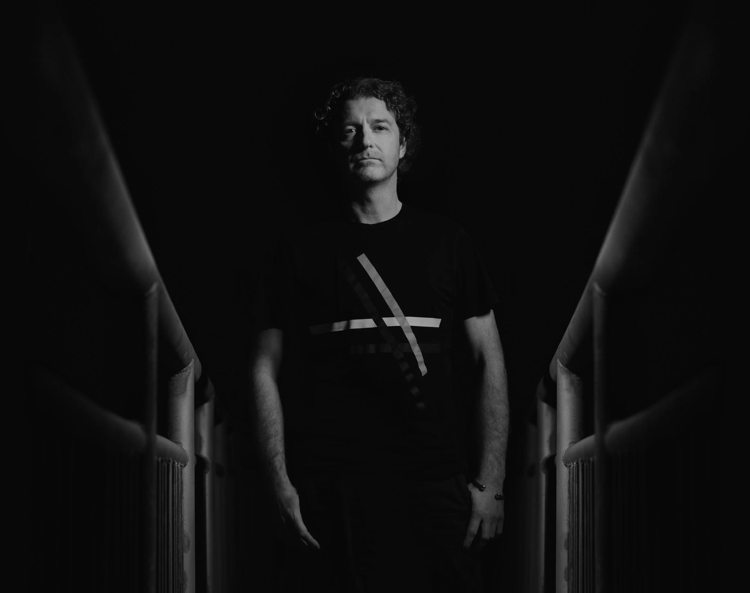 Gustin-3-4 lenght-B&W-rails-darker.jpg