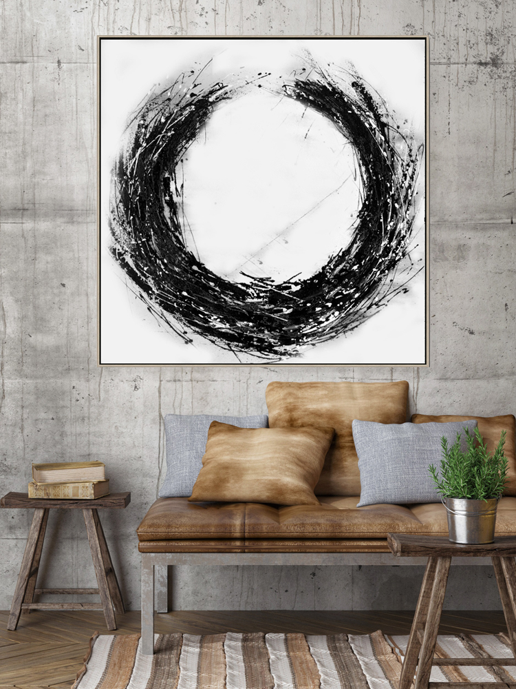 3d render of mock up poster, hipster style