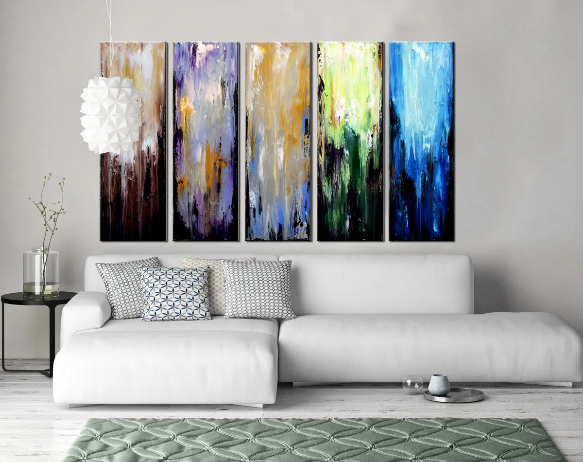 Mock up poster with vintage hipster loft interior background, 3D