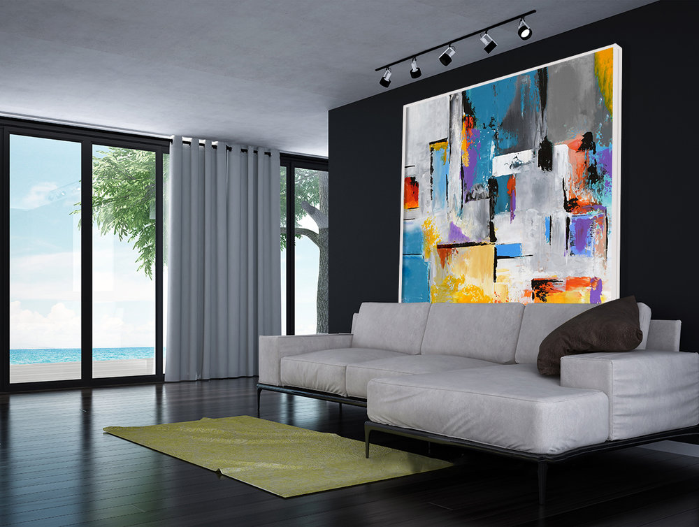 Modern Art Home Decor - Contemporary Wall Decor Living Room Modern Art Home Decor - Contemporary Wall Decor Living Room