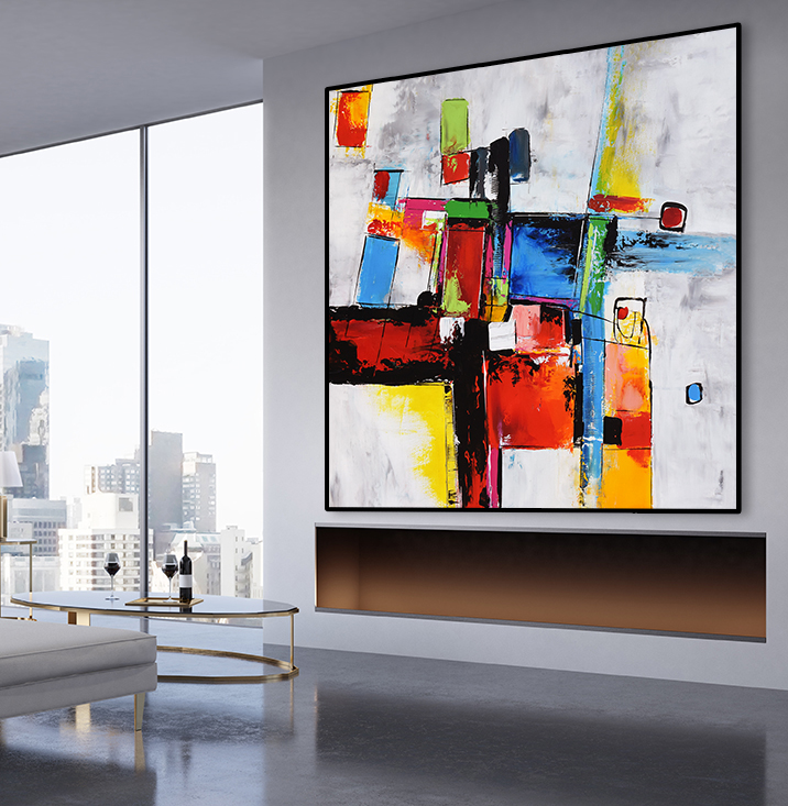 Modern Art Home Decor - Original Wall Art Canvas Modern Art Home Decor - Original Wall Art Canvas