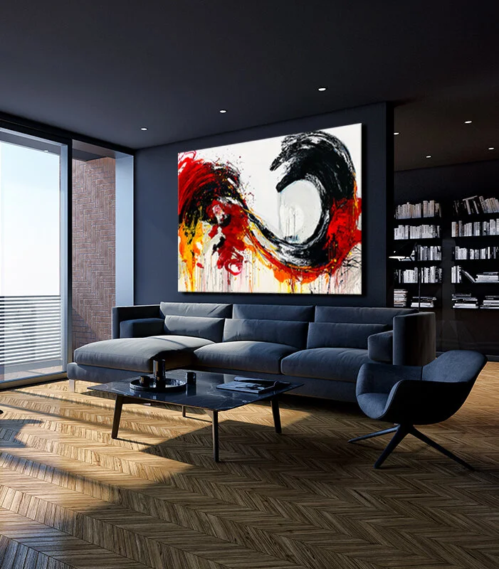 large luxury modern minimal bright interiors room mockup illustr