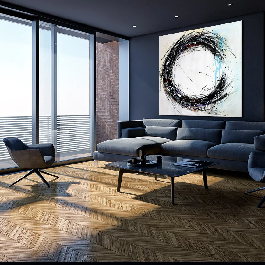 large luxury modern minimal bright interiors room mockup illustr