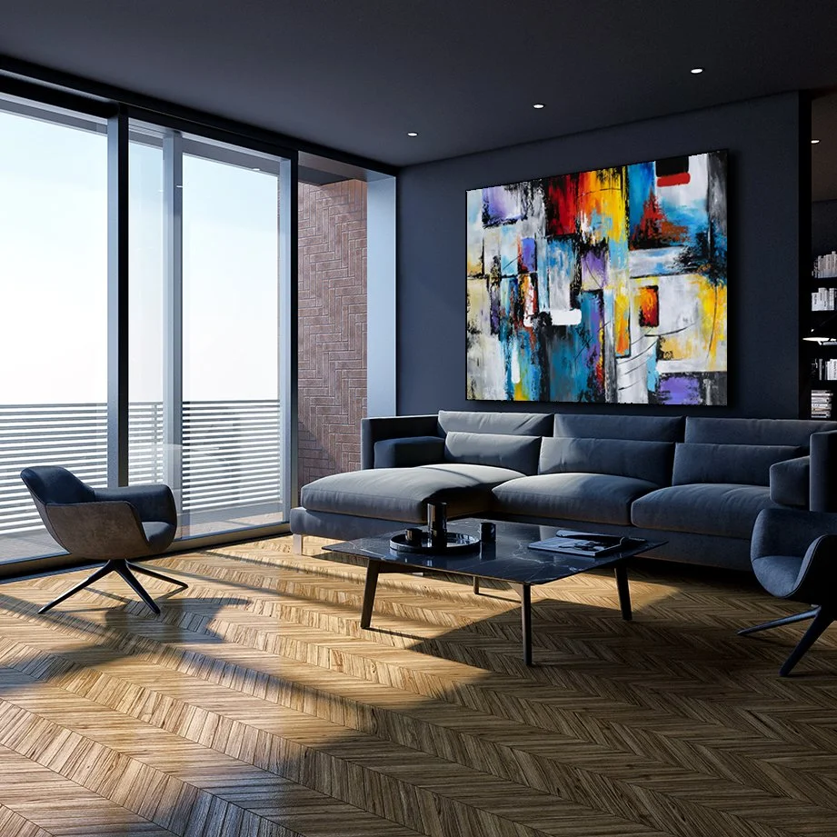 large luxury modern minimal bright interiors room mockup illustr