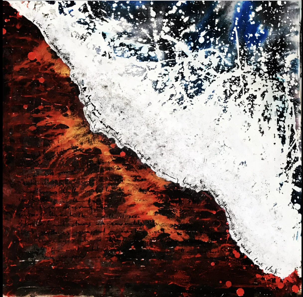 Painting and poetry package for Nico - part one