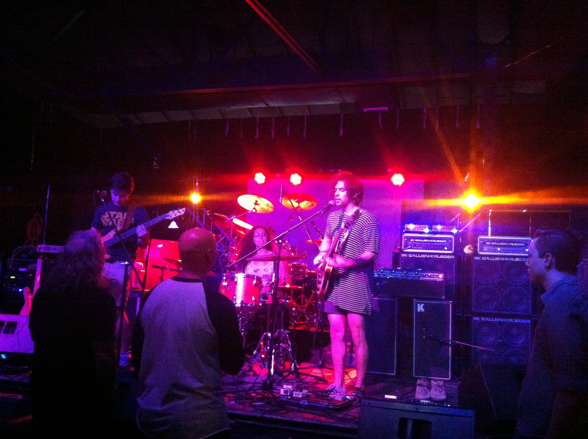 Opening for Guthrie Govan's The Aristocrats