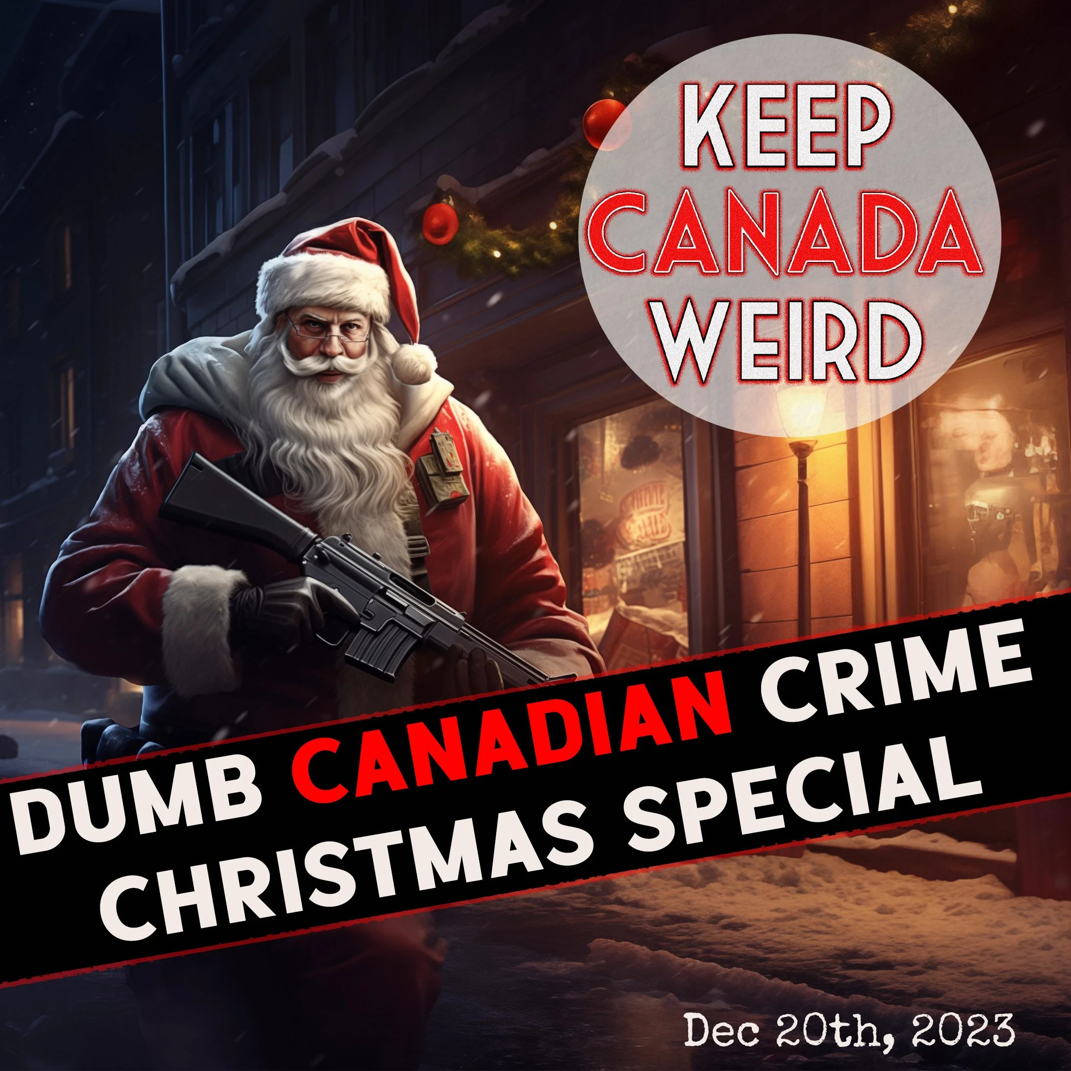 KEEP CANADA WEIRD - Dec 20th, 2023 - DUMB Canadian crime Christmas special?s