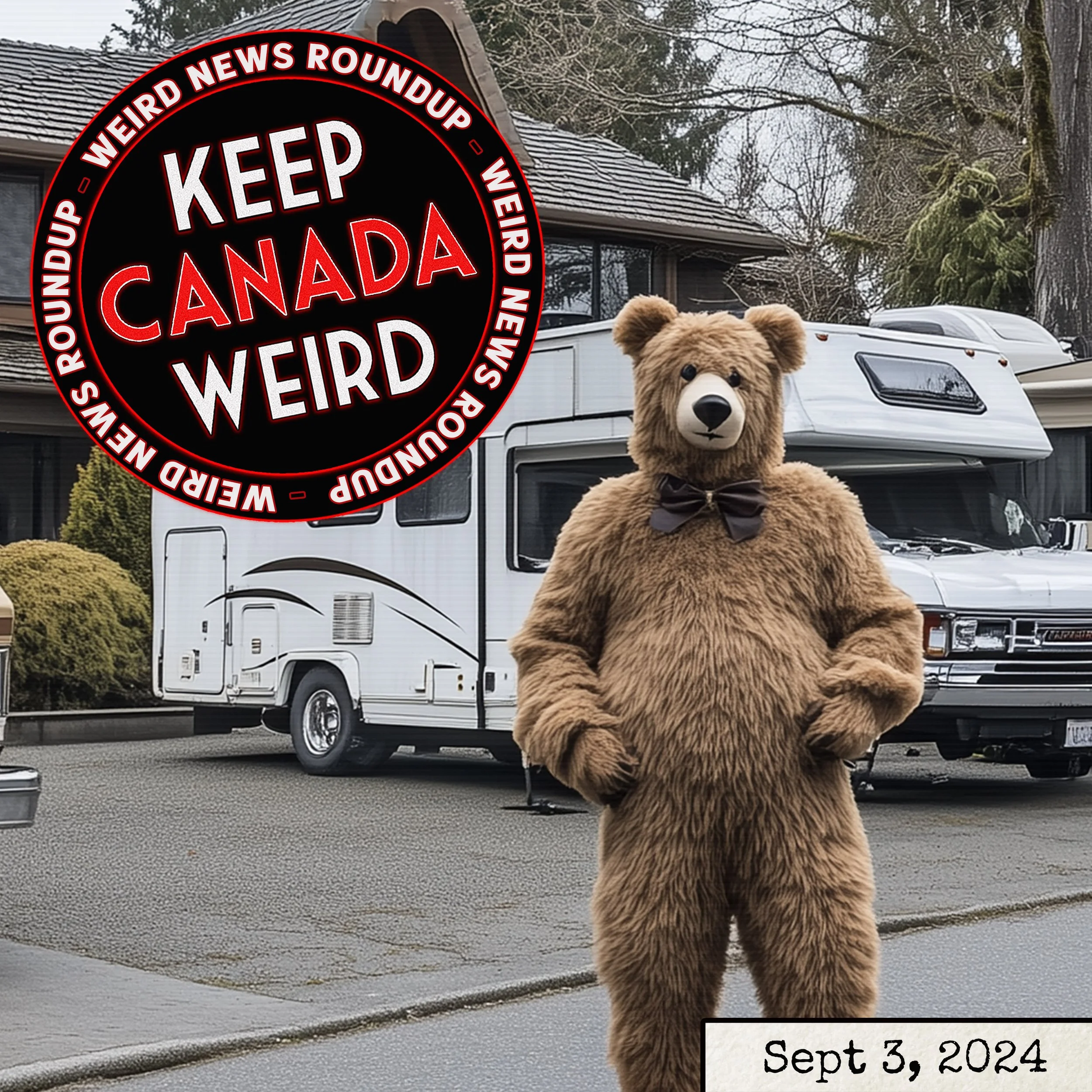 KEEP CANADA WEIRD - Sept 3, 2024 - More Robin's ads, the Halifax Bear, and Mysterious RVs in Vancouver