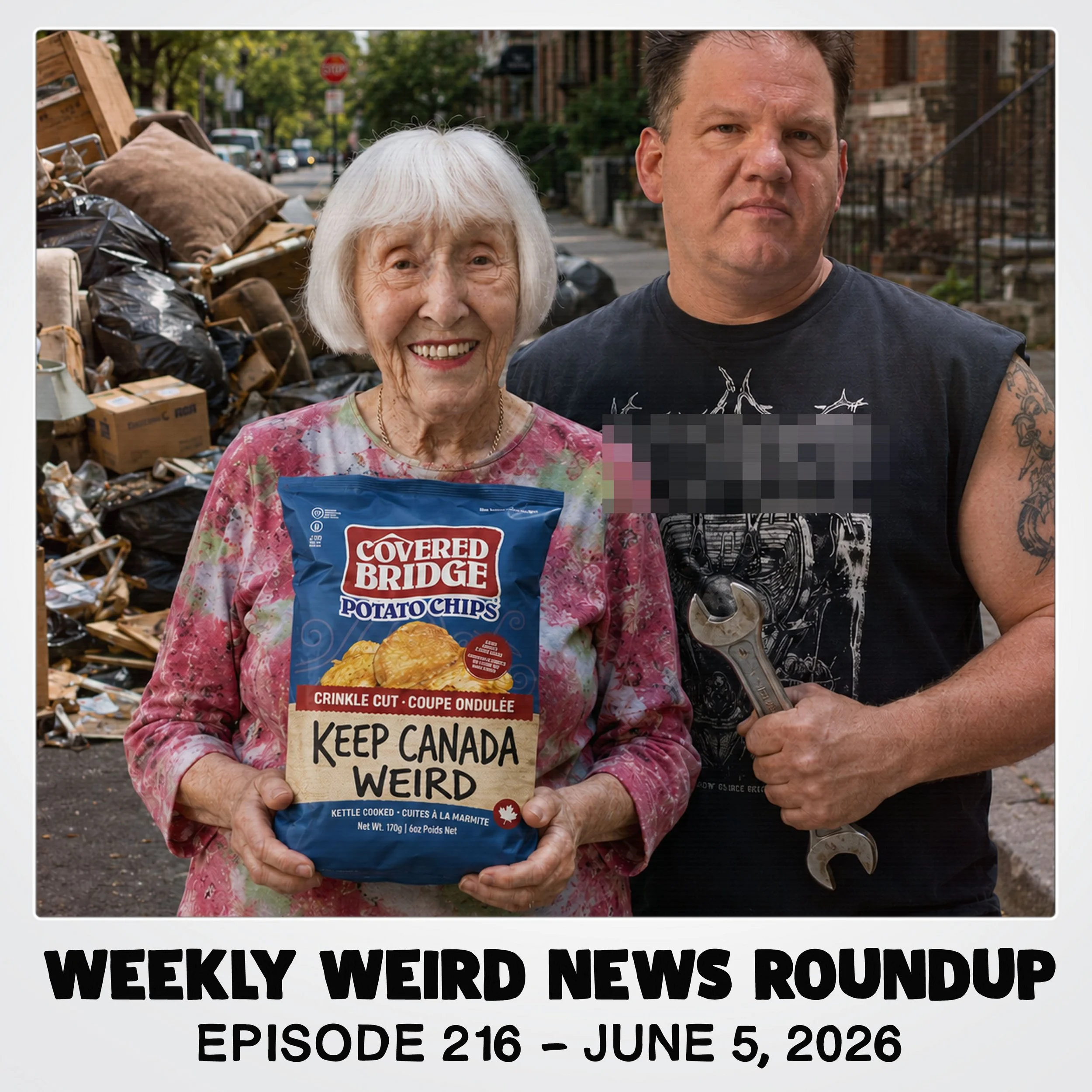KEEP CANADA WEIRD - 216 - 2026/06/05 - a Stove, a Lotto, Stinky Places in New Brunswick, and Marrying Spencer
