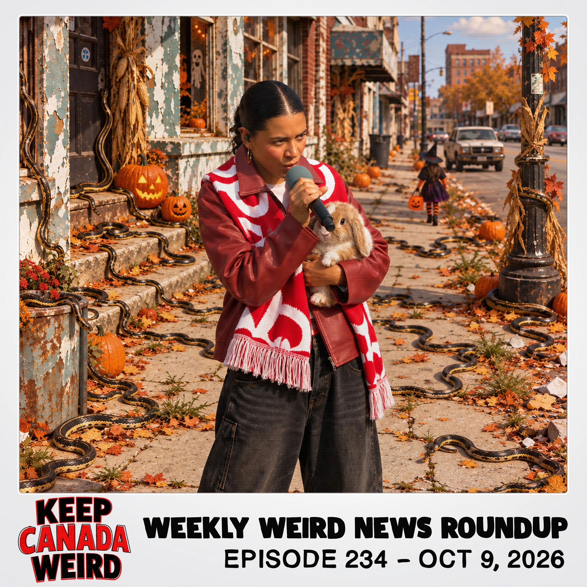 KEEP CANADA WEIRD - 234 - 2026/10/09 - Oh Canada, Trump Ave, Ding dong doh', and Biscuit
