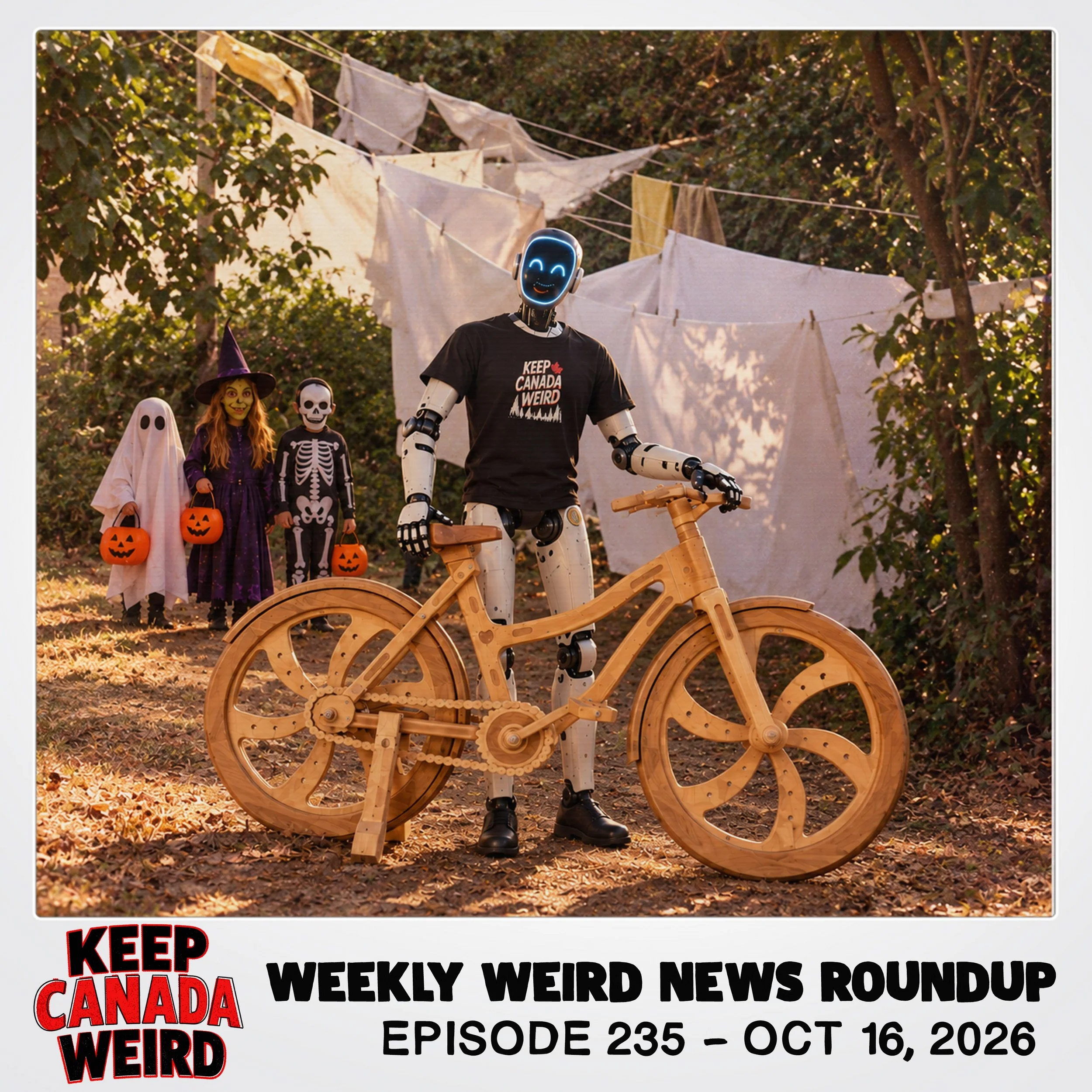KEEP CANADA WEIRD - 235 - 2026/10/16 - Overdue book, Nostalgia Nook, and a Wooden Bike