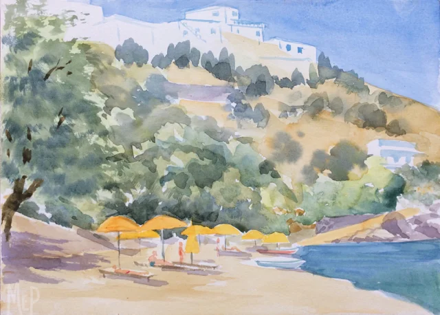 G7. Watercolour. 26x18cm