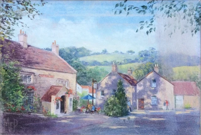 OH138. Pastel. 52.5x36cm