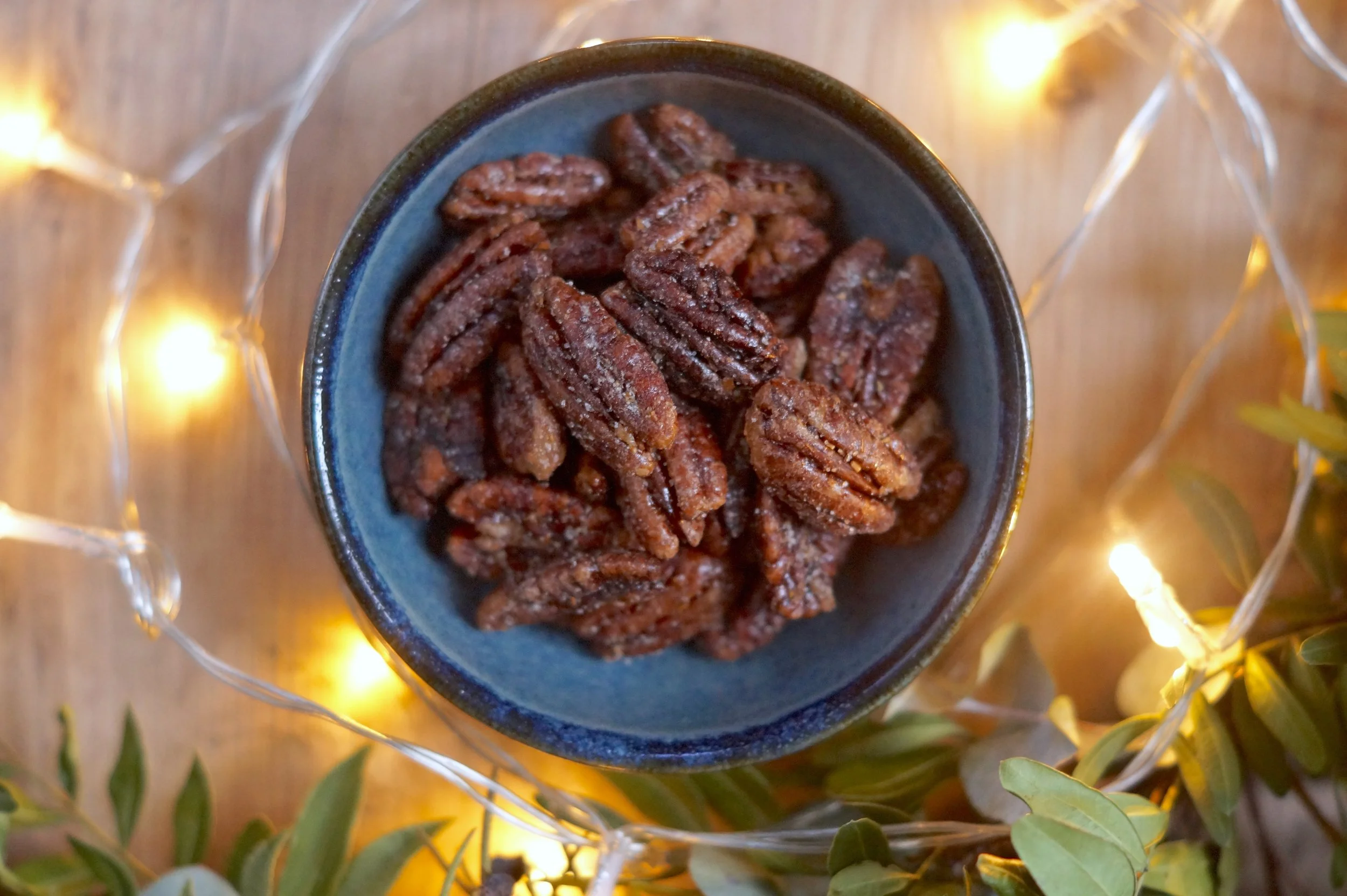 Recipe: Spiced salted pecans & Stories of festive happenings