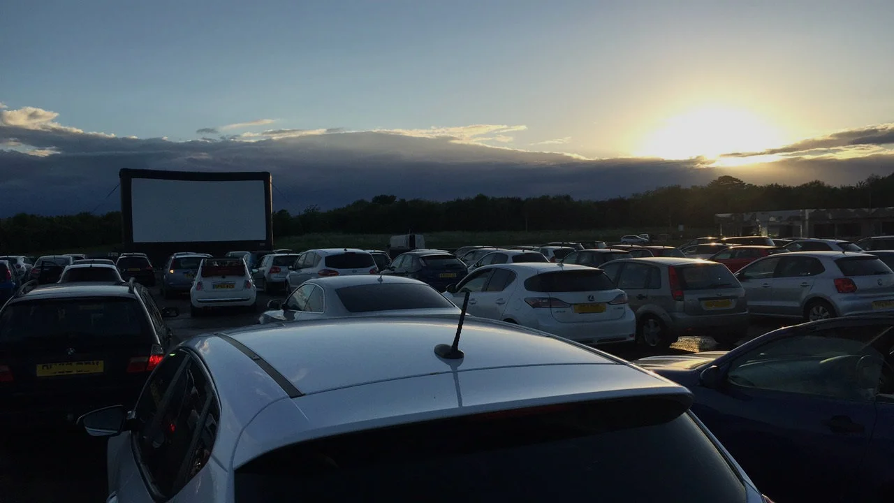 A night at the drive-in