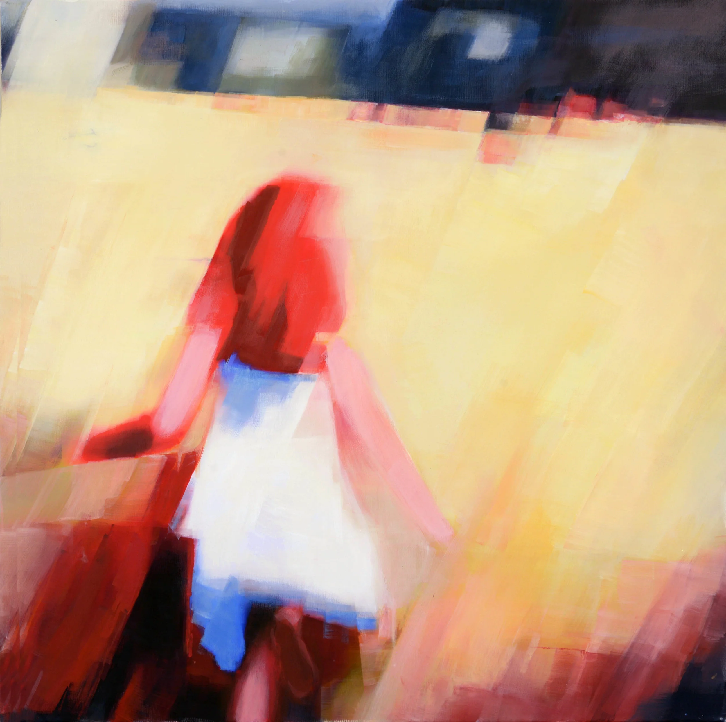 Summerwind, 80 x 80 cm, Acryl/Leinwand, 2017