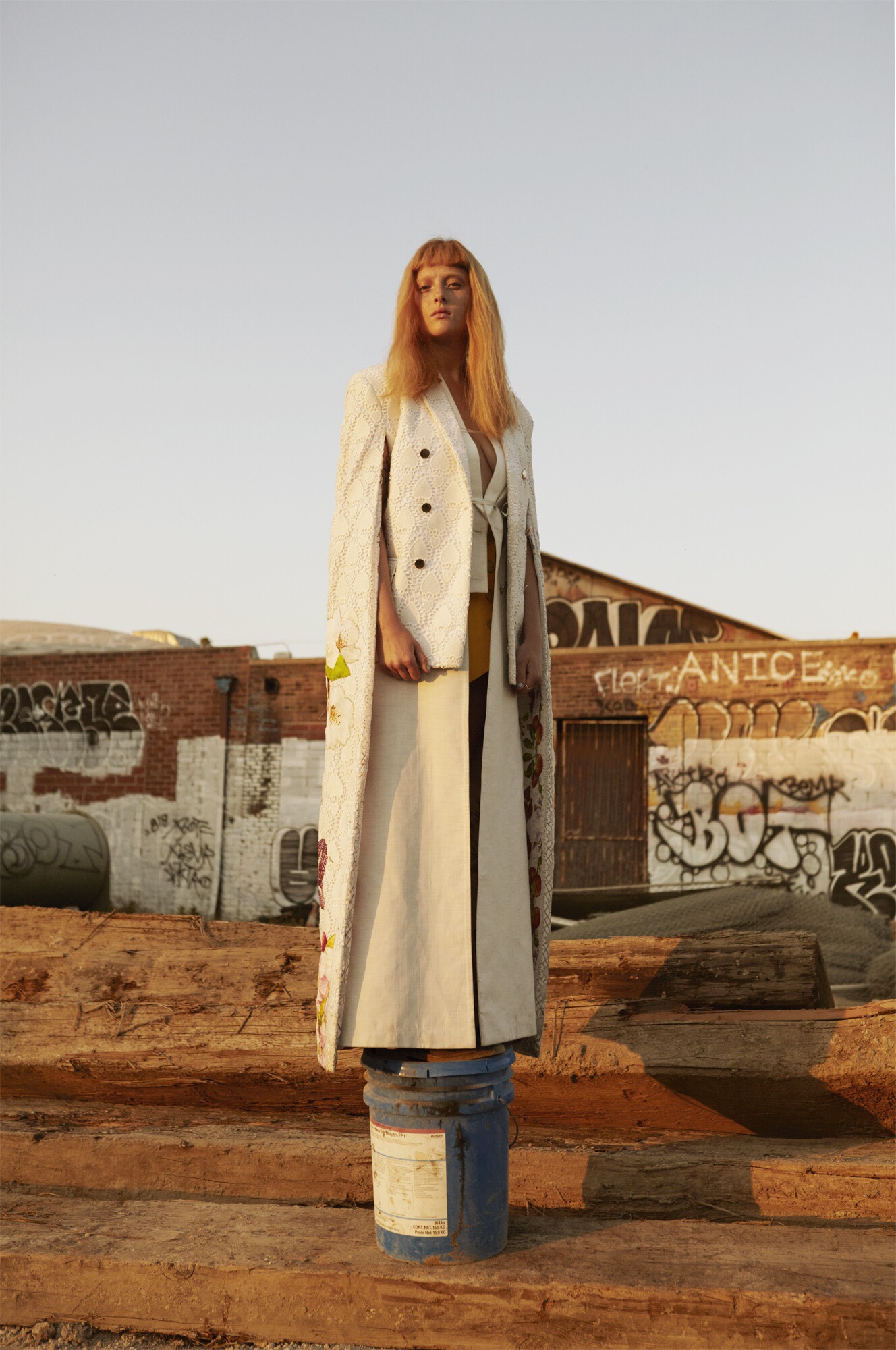 Courtney Cawl Fashion editorial 