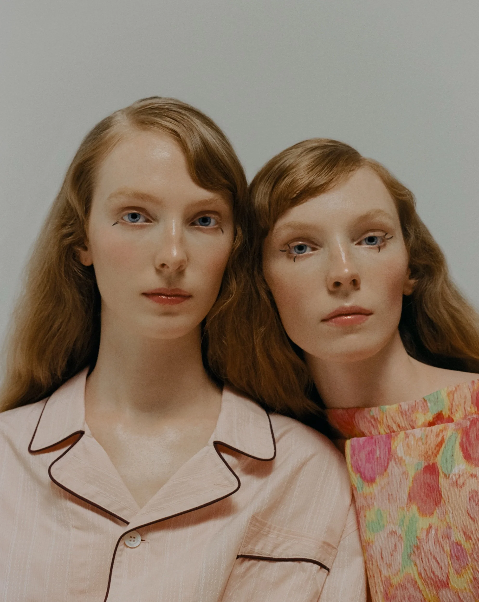 The Fly twins for Marie Claire CZ