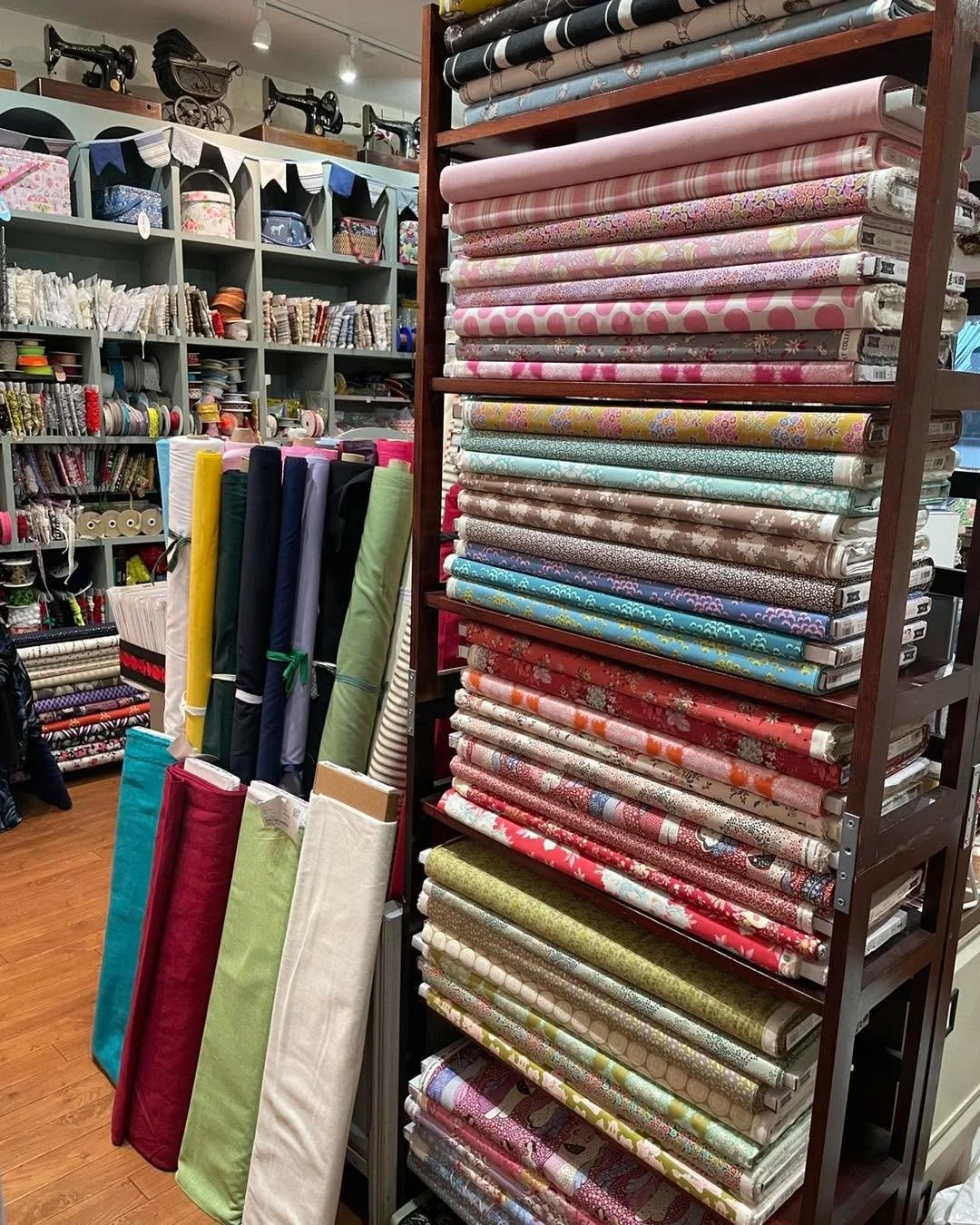 Love fabric? 
Do pop by &amp; have a browse as it&rsquo;s perfect weather for stocking up a fabric stash &amp; for sewing  #fabric #fabricshop #lovesewing