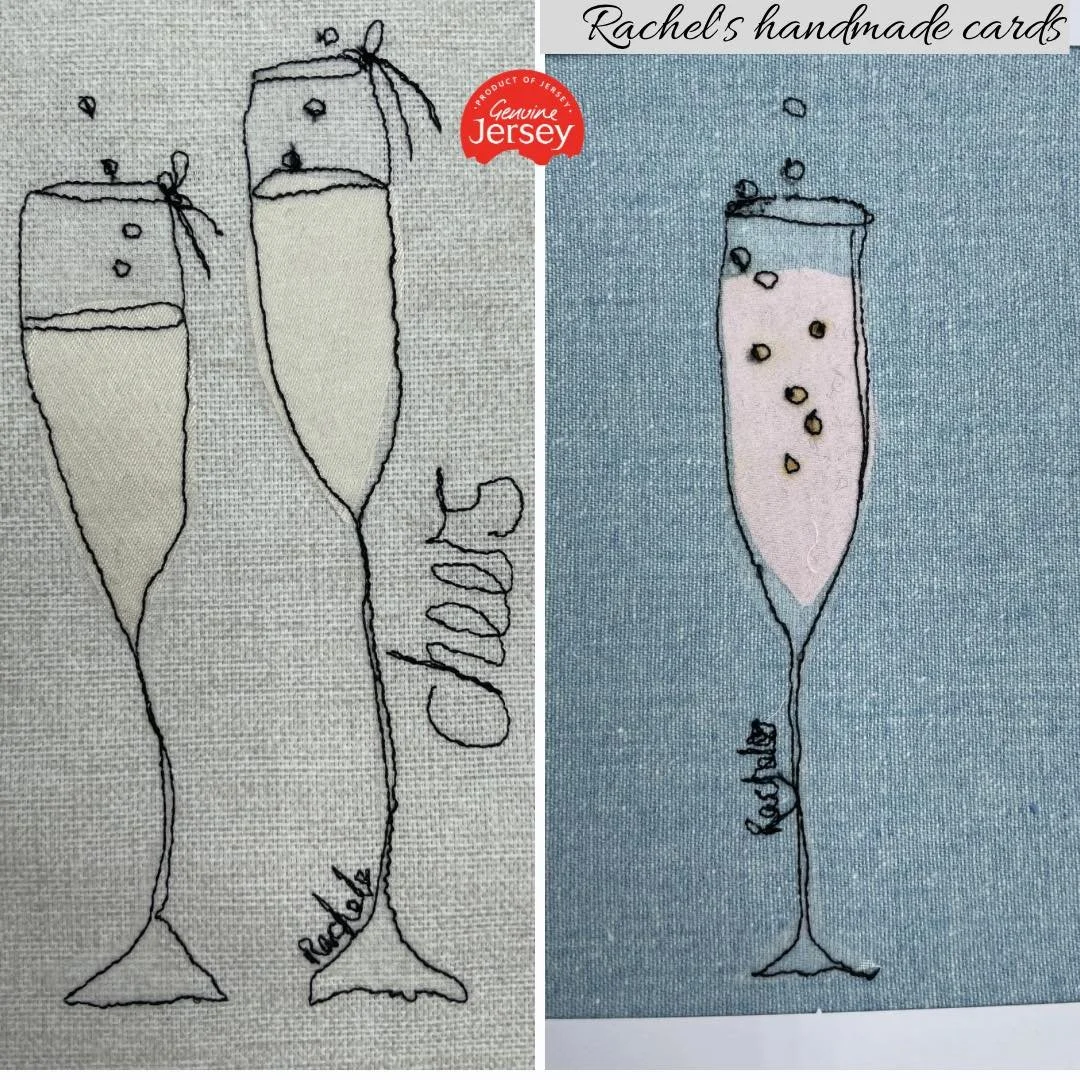 Love this sunshine&hellip; it calls for something a little sparkly ✨🥂

Rachel has been busy creating more of her beautiful handmade cards, now on the shelves and ready for someone special 💕

And if you&rsquo;re feeling inspired, there are plenty of