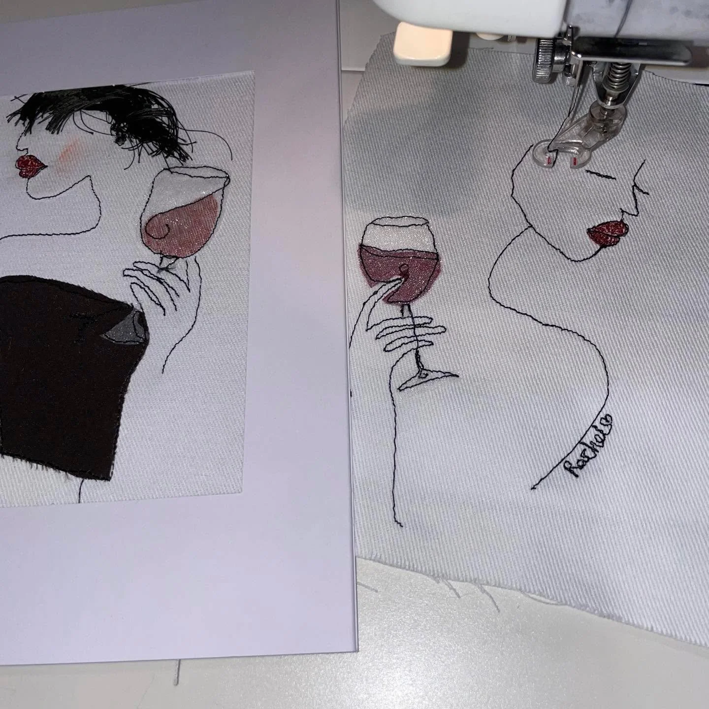 Hope you&rsquo;ve all had a lovely Good Friday 💛
The weather has been just perfect for a relaxing glass of wine, a spot of sewing&hellip; or a little bit of both! 🍷🧵

If you&rsquo;re still looking for a special gift or card for the rest of the Eas