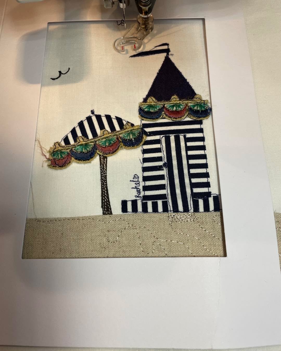 Hoping for beach weather? 🌊☀️

Rachel is busy creating more of her beautiful Genuine Jersey cards, bringing a little seaside charm . 🏖️✨

If it&rsquo;s a bit too breezy for beach huts, why not pop in for the next best thing?

🕙 Open Sundays 10:00&