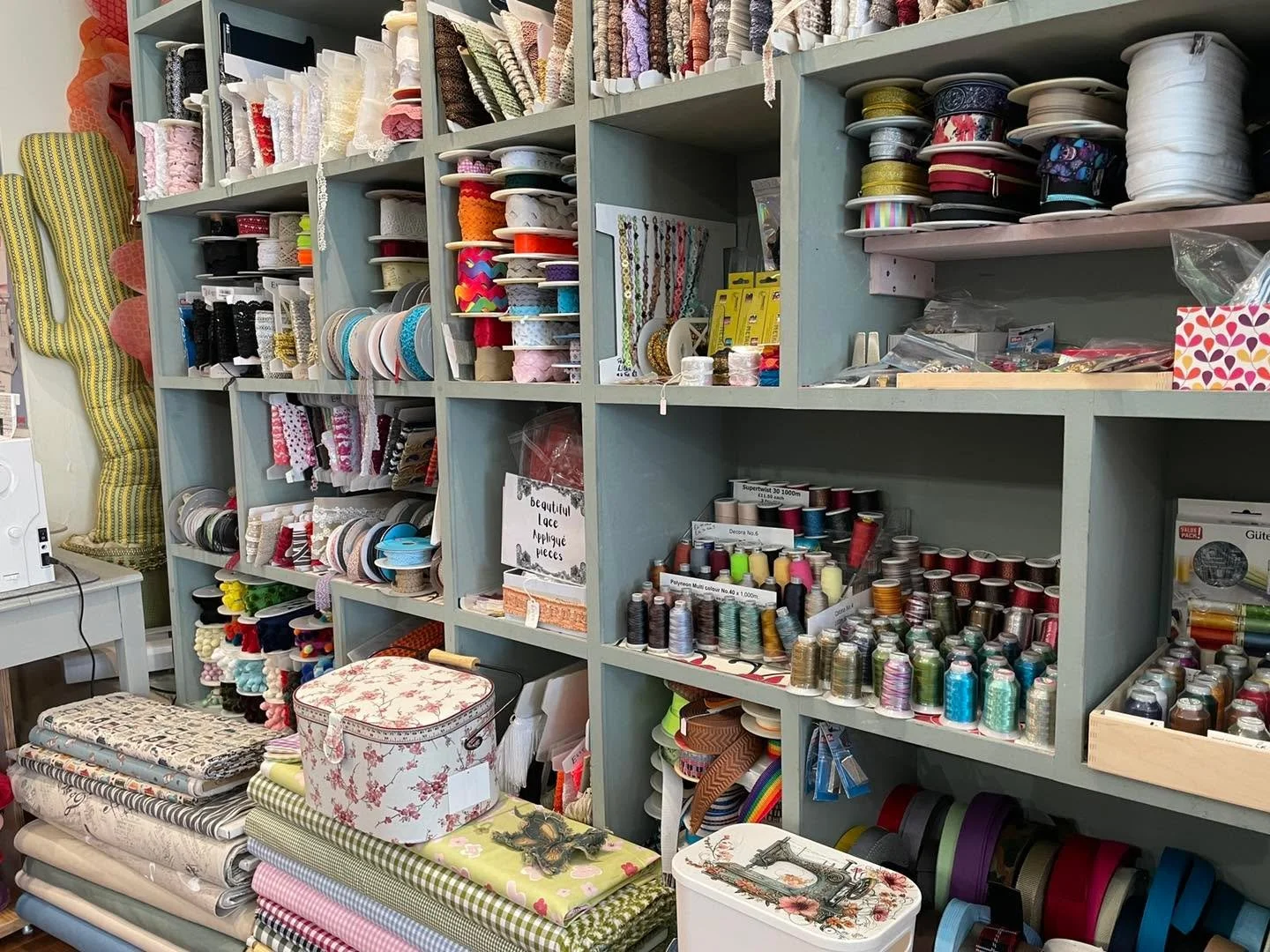 Sew? 🧵

It&rsquo;s a busy time of year, with the eclipse and last-minute preparations for the battle, so why not pop in for a little respite and browse all things sewing?

From fabulous fabrics and beautiful trims to gorgeous gifts and Janome sewing
