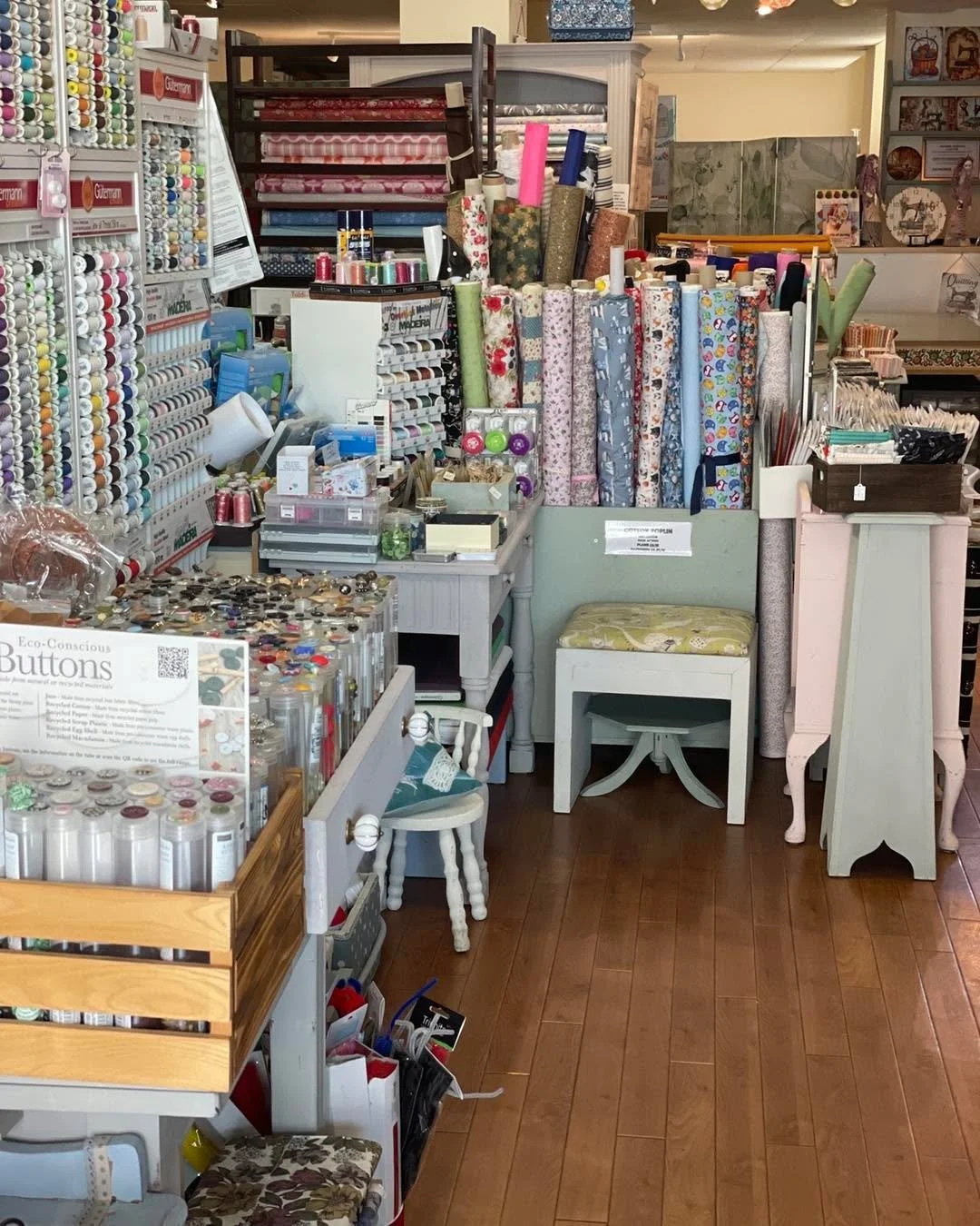 Sew?
Monday , open as usual this Monday 10-2 , but closed next Monday for the bank holiday 
Pop in for all things sewing &amp; check out any offers in store

#Haberdashery #SewingShop #FabricStore #SewingSupplies #buylocal 
#CraftShop