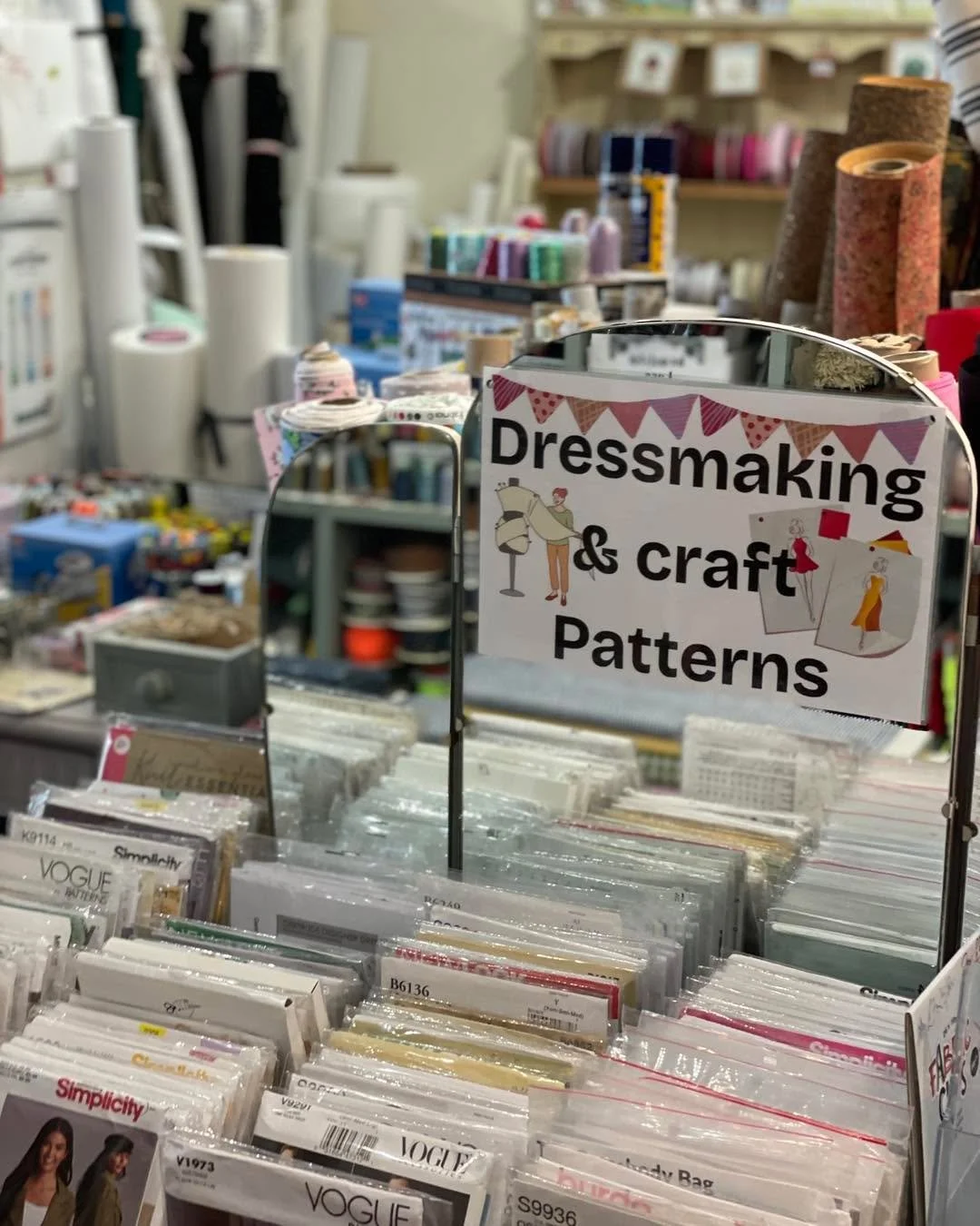 Another week? 
Hopefully time to sew?
Pop in on a Monday between 10am &amp; 2pm for lots of sewing inspiration &amp; maybe check out the offers on the Janome machines 

#haberdashery #sewinginspiration #mondaysewingsupplies #fabricshop #janomesewingm