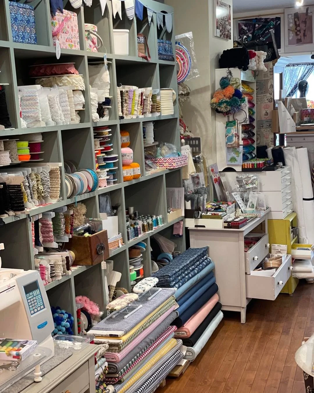 Love to sew?
Pop in on a Tuesday from 10-2 for all your sewing needs
 #sewingprojects  #buylocal #shoptuesday #sewingessentials #Janomeuk #haberdashery #fabulousfabrics
