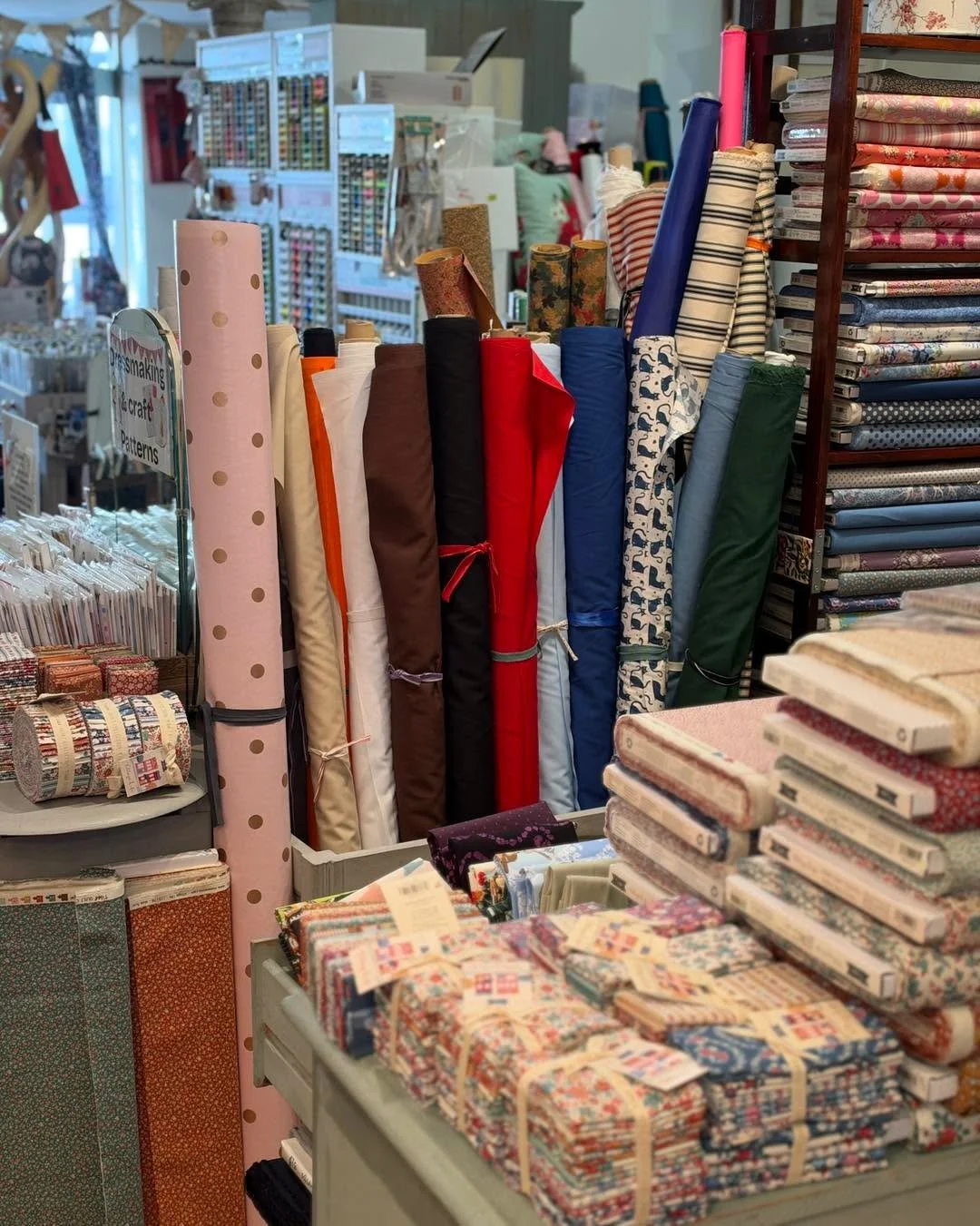 Love all things sewing?  Then your next sewing must-have is waiting! 🧵

Pop in for beautiful fabrics, gorgeous trims, Janome sewing machines and a great selection of sewing &amp; sewing-themed gifts.

Planning your next project or simply fancy a lit