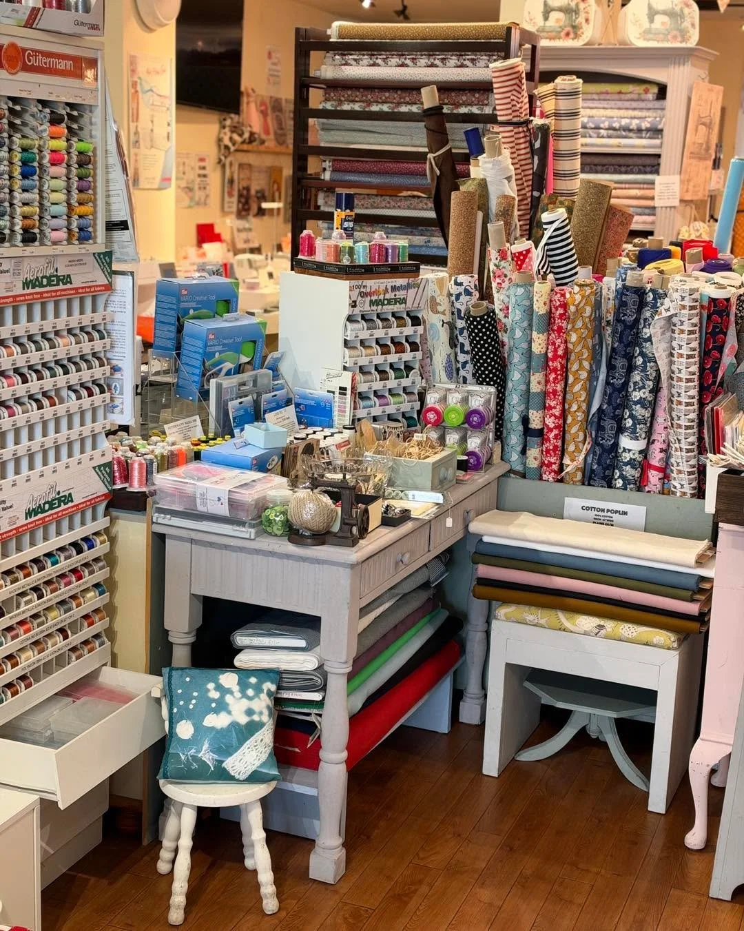 Love to sew? Then pop in and see what&rsquo;s new!

There are so many fabulous &lsquo;sewy&rsquo;things in store 

Whether you&rsquo;re planning your next sewing project, looking for inspiration or simply fancy a browse, it would be great to see you!