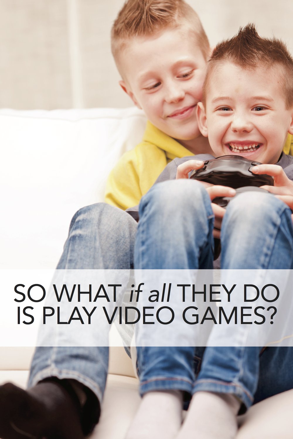 So What If All They Do Is Play Video Games? A Homeschool Case Study on the  Potential Benefits of Unlimited Screen Time — home | school | life
