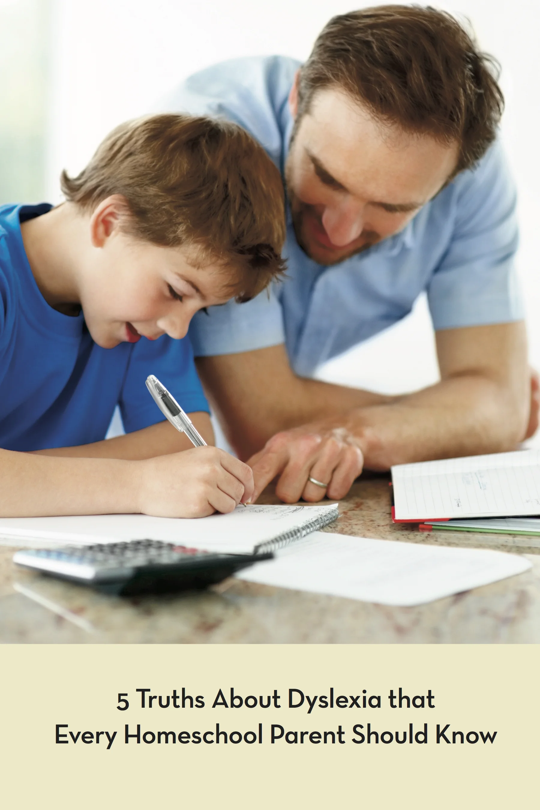 5 Truths About Dyslexia that Every Homeschool Parent Should Know