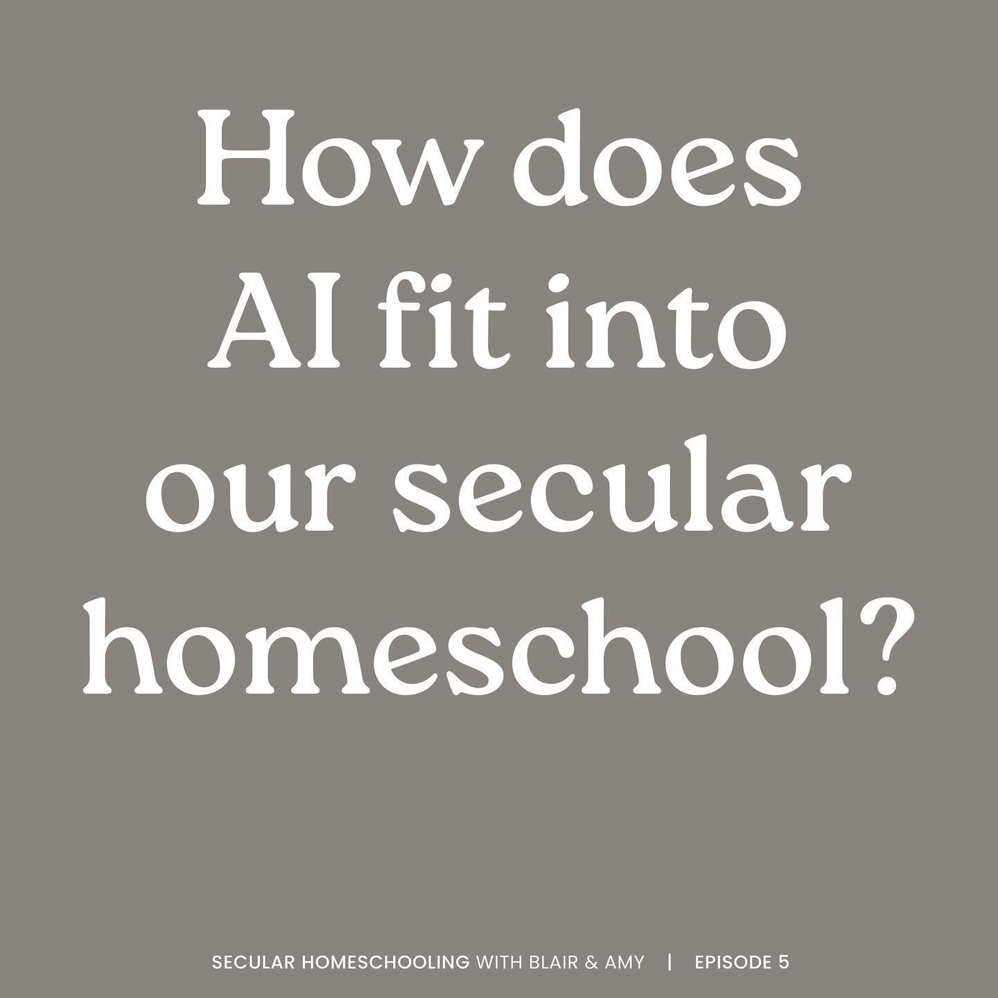 Is there a right way to use AI in your homeschool?

Short answer: No. But AI tools like ChatGPT are suddenly everywhere, and they&rsquo;re definitely going to play a role in the future of homeschooling.

In episode 5 of Secular Homeschooling with Bla