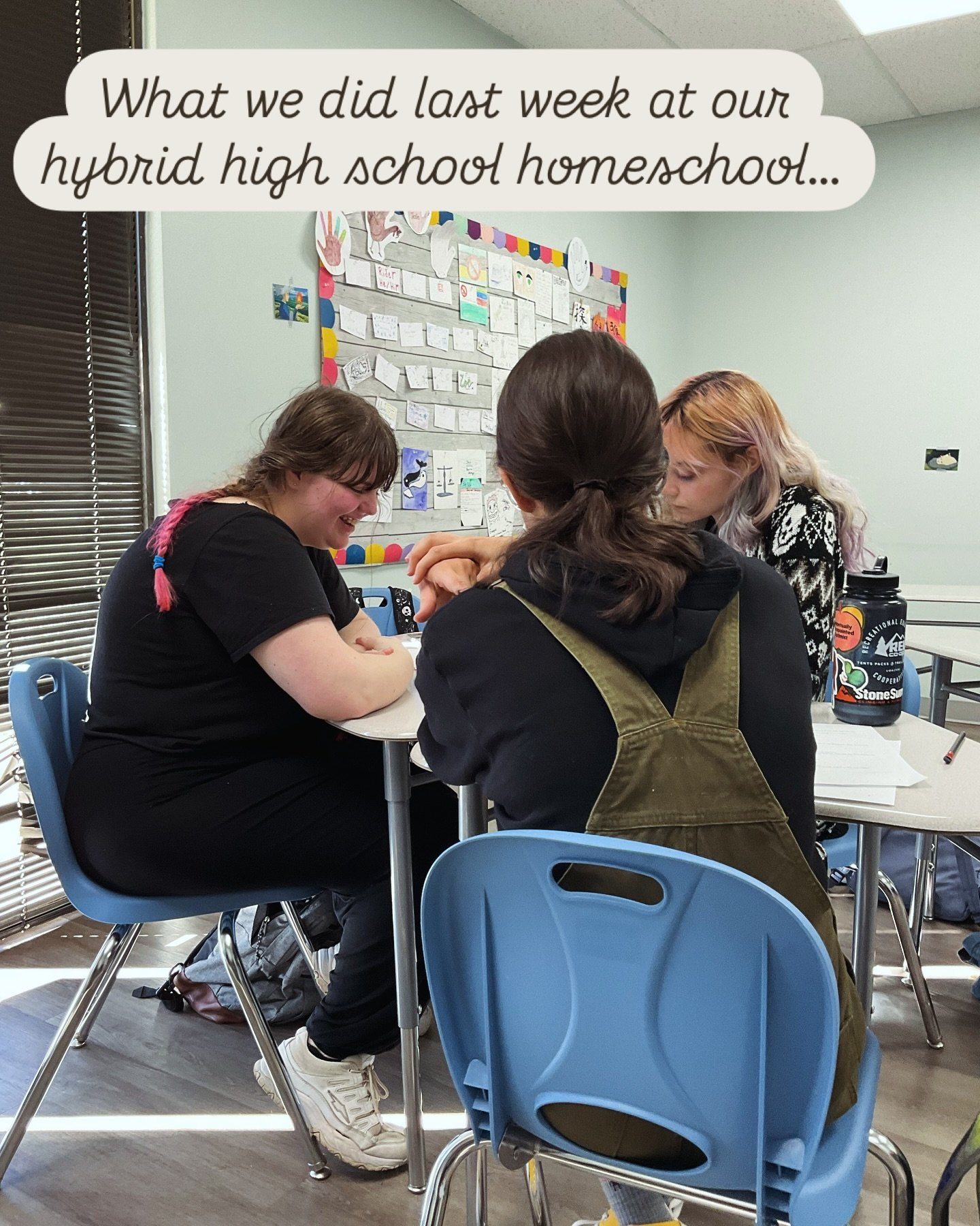 Last week before fall break! We only have two weeks when we get back, so I thought the students would appreciate getting their history final out of the way. There was a little moment of panic (&ldquo;surprise final!&rdquo;), but they had a ton of fun
