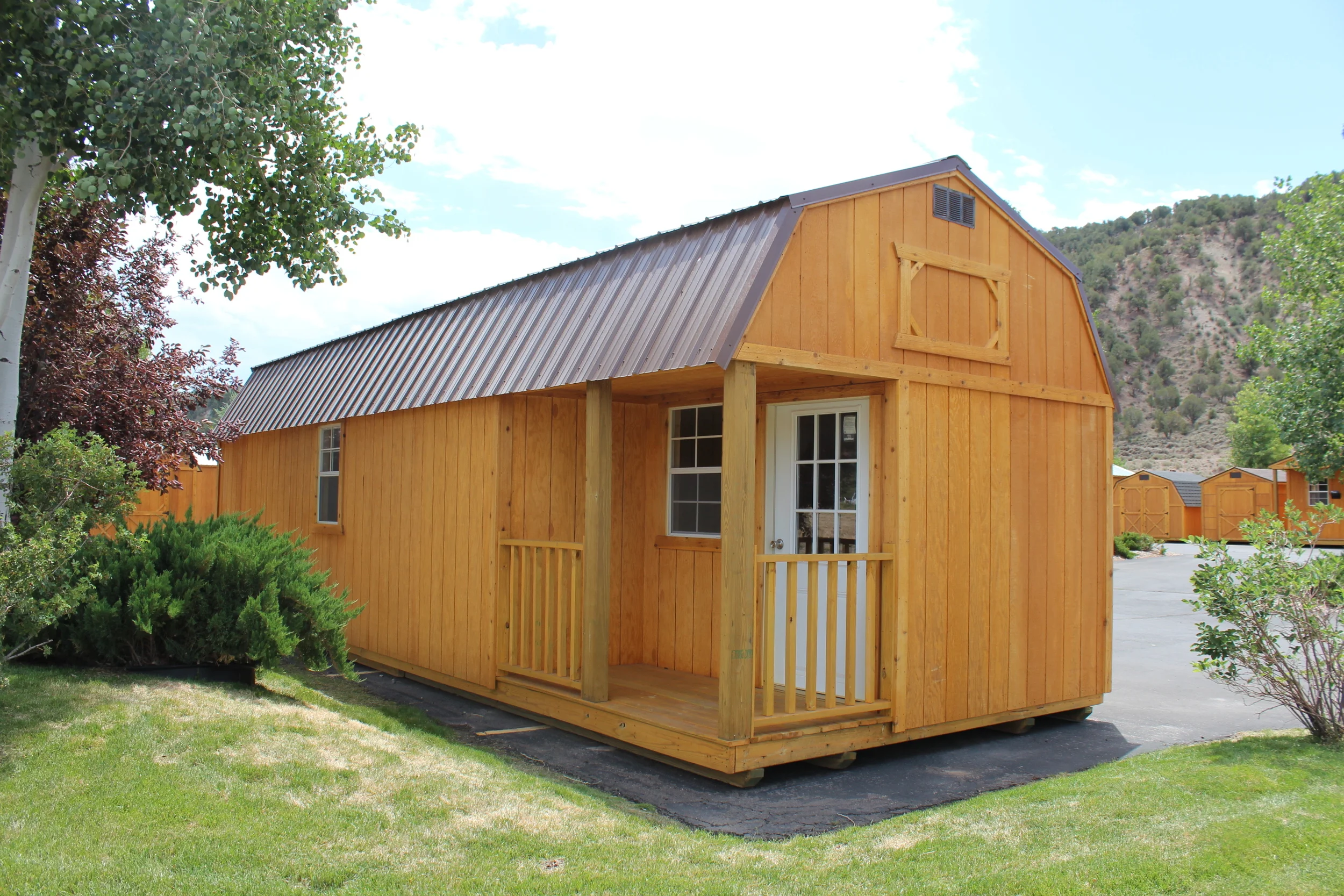 Side Lofted Barn Cabin Cumberland Buildings Sheds