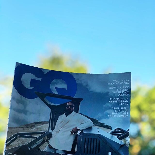 Ah nothing like a little outside reading. Today&rsquo;s literature is brought to you by @gq