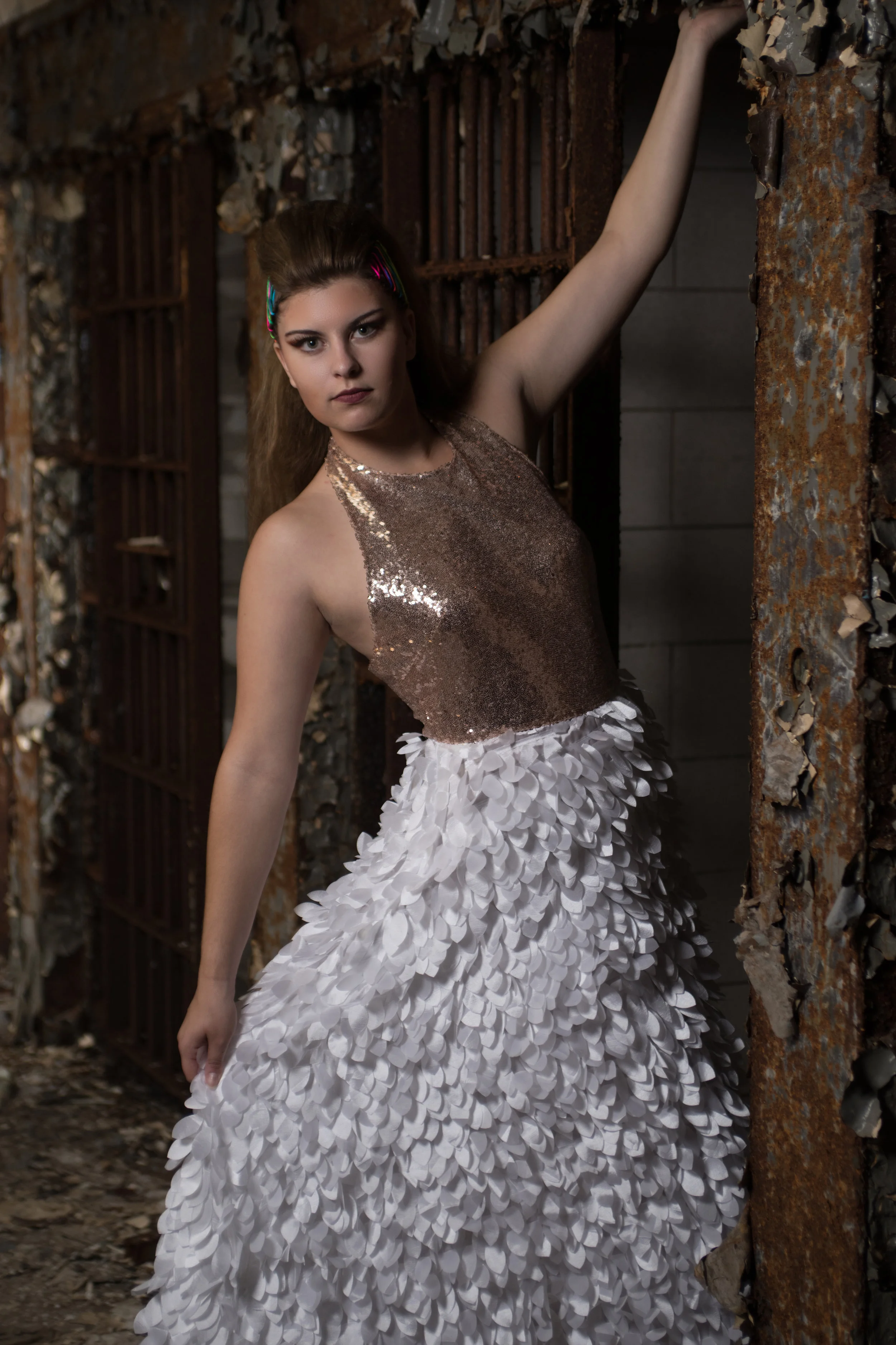 Photographer: Homan Wong, Model: Alexa Burmester, MUA: Samantha Terry, Hair: Bianca Naranjo, Designer: Dovile Riebschlager