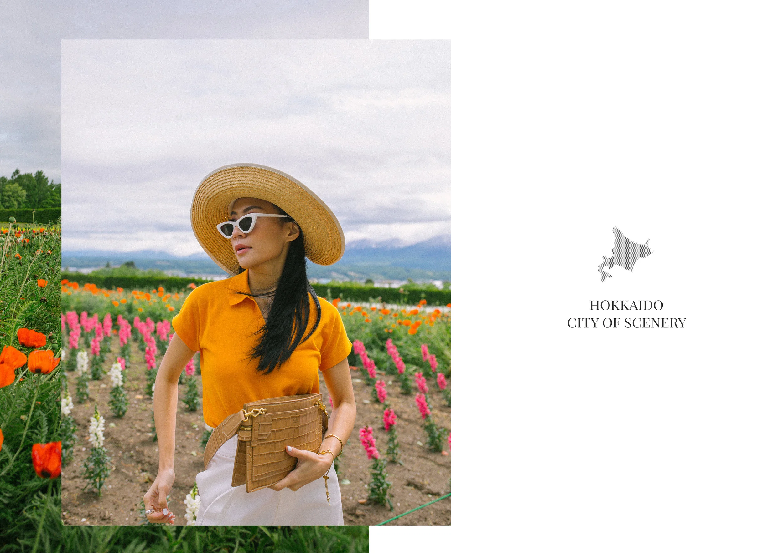 Top and Shorts: Uniqlo x Tomas Maier | Visor: Lola Hats | Bag: Max Mara