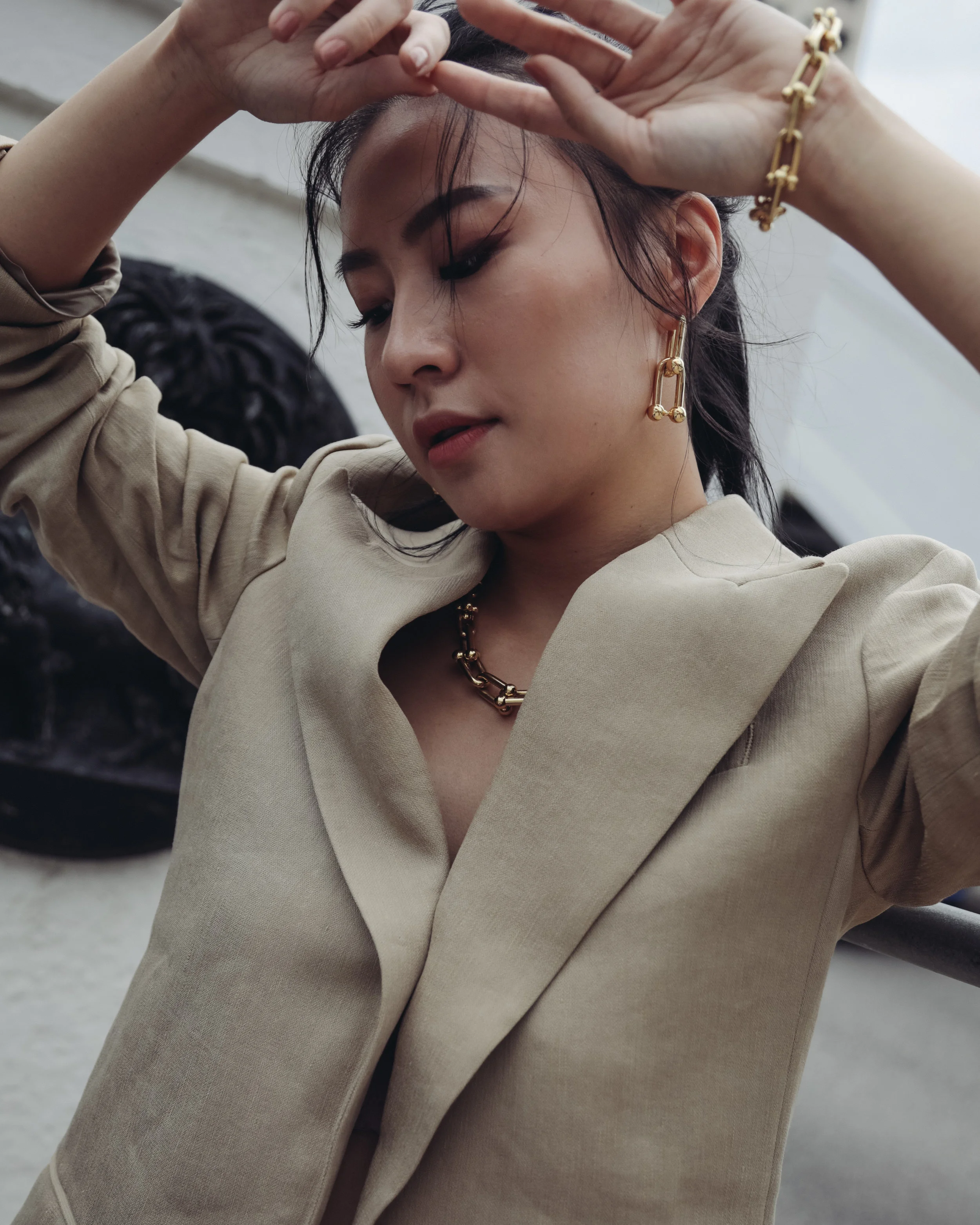 All jewellery from Tiffany & Co’s HardWear Collection