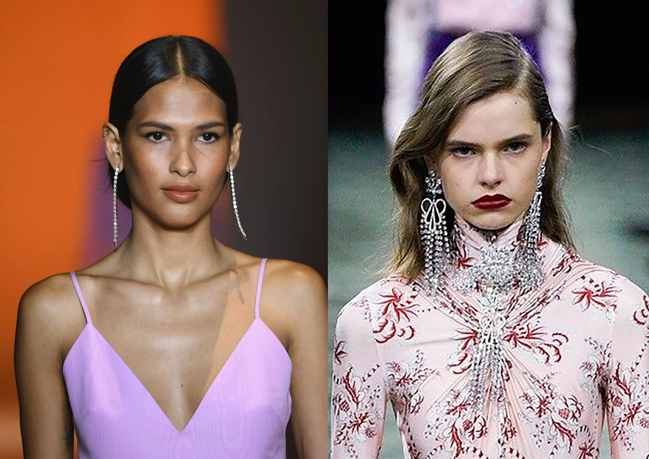 Credits: Cushnie & Paco Rabanne via Vogue Runway