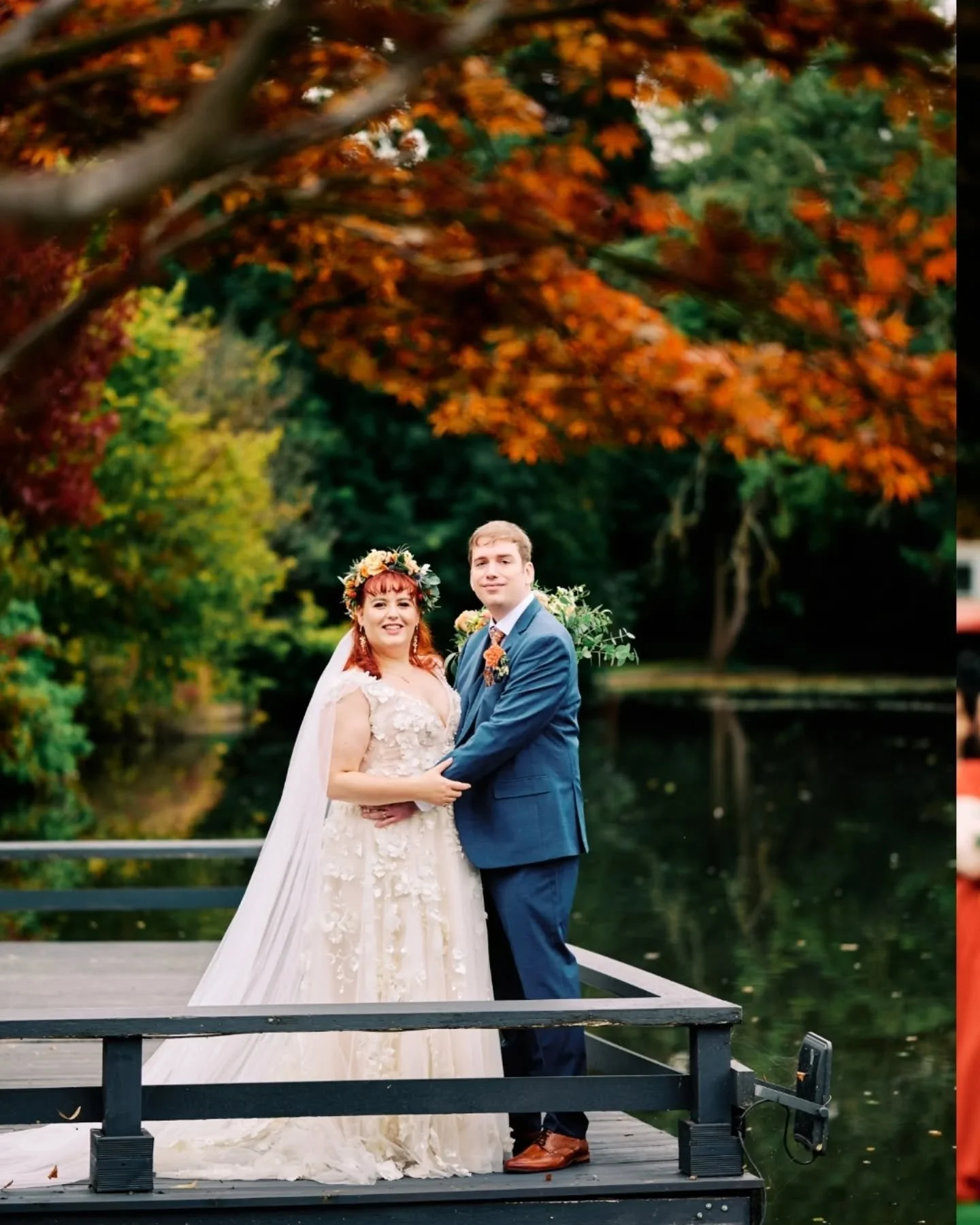 Autumn wedding loveliness with these guys 🥰