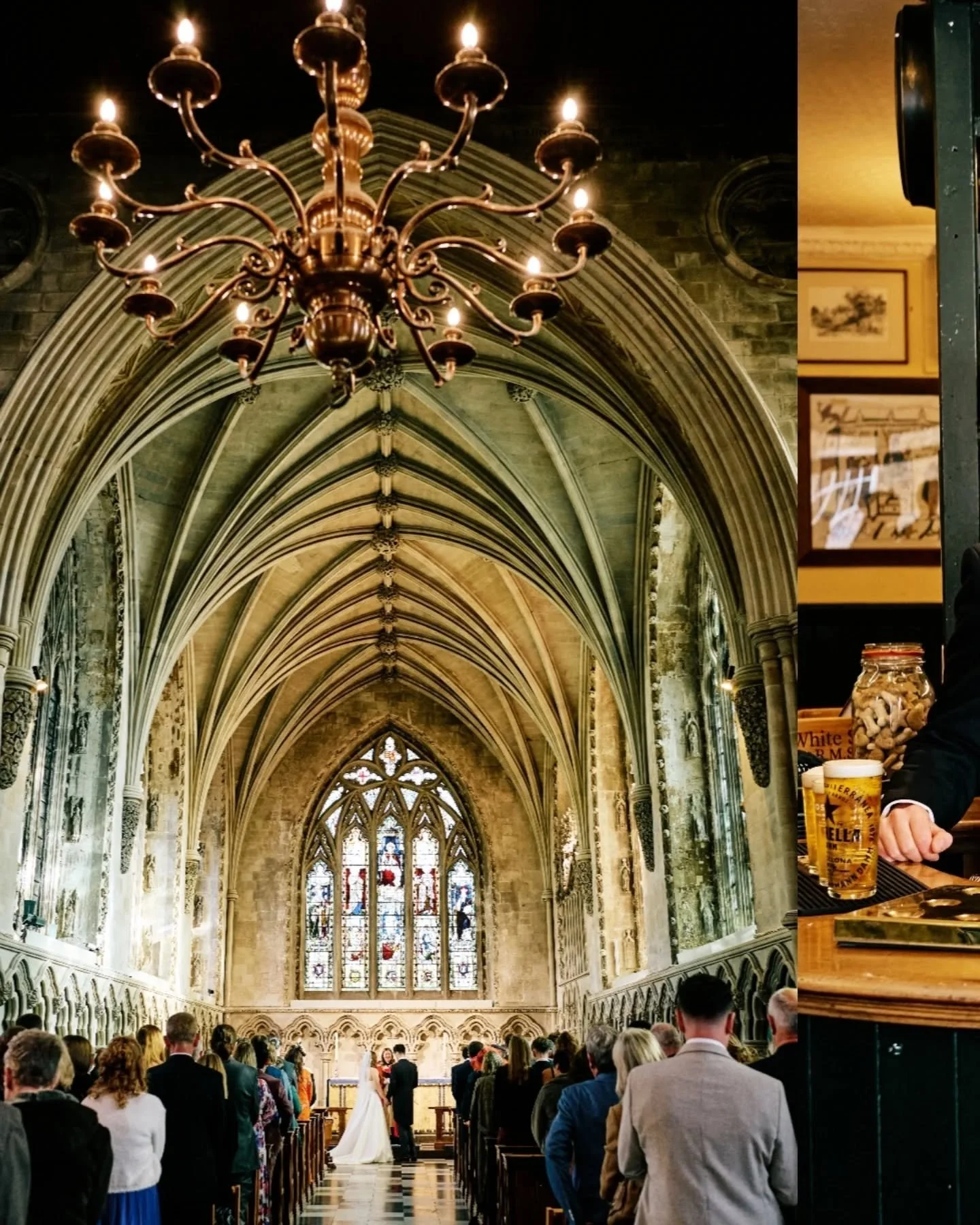 Hannah and George's Cathedral wedding 😍