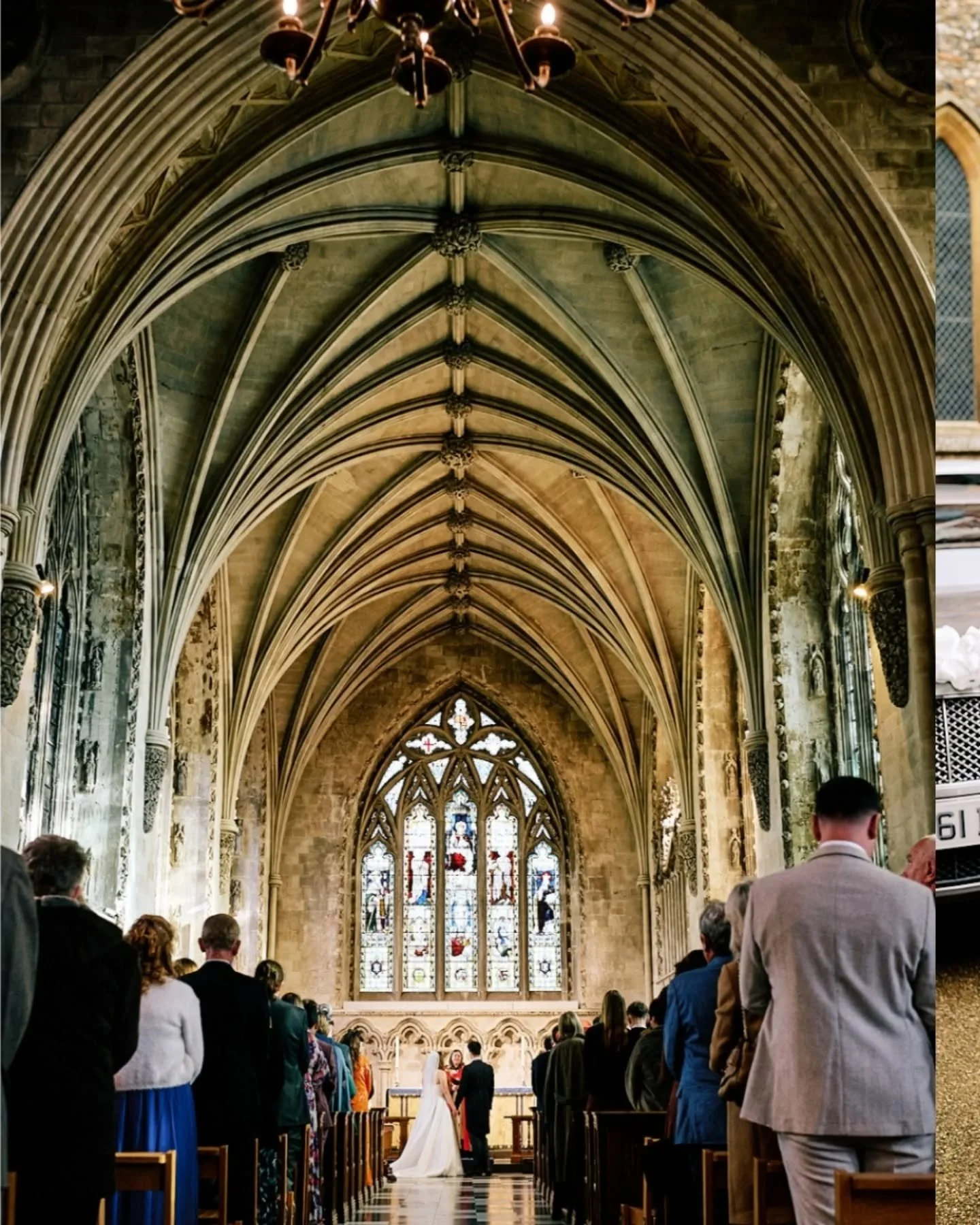 Delivered today. This gorgeous wedding at the St Albans Cathedral 😍
