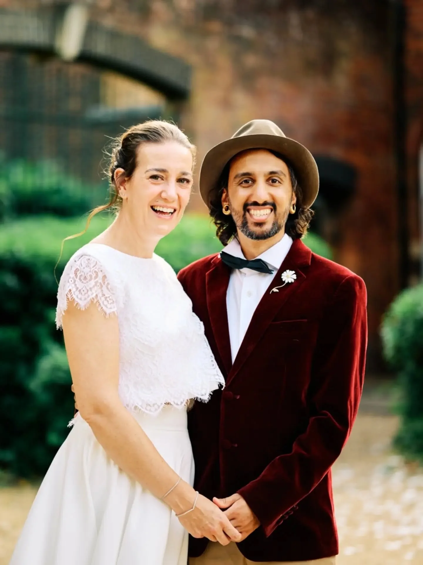 Wedding day bliss 🥰