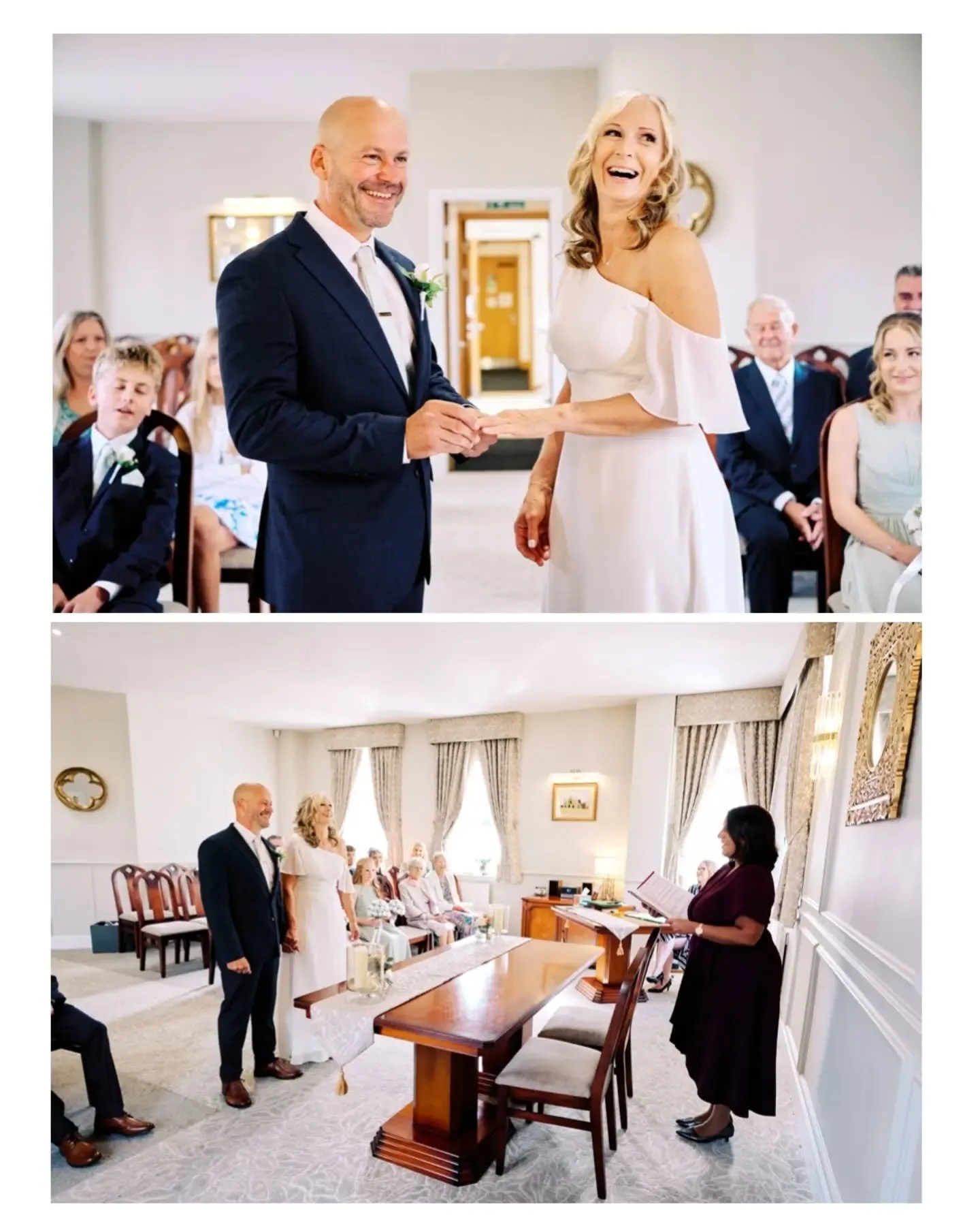 A perfect afternoon to say "I do" 🥰