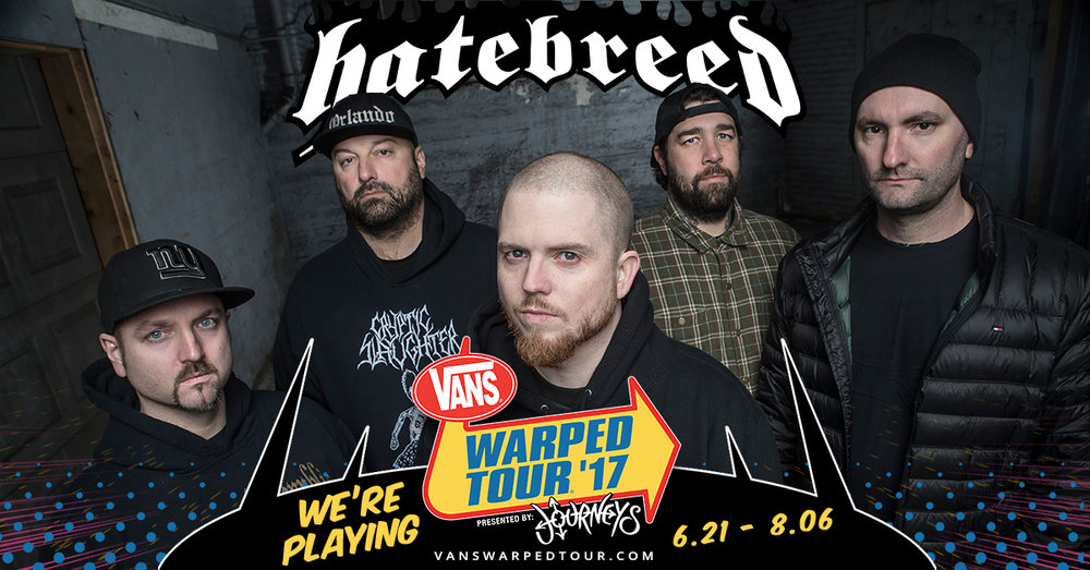 We're playing Warped Tour 2017! — Hatebreed - Weight Of The False Self | The Official Hatebreed