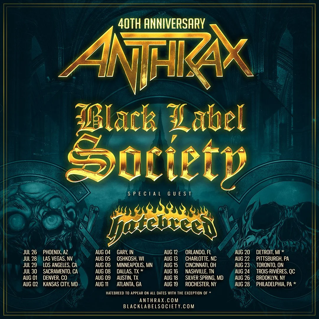 Hatebreed Touring This Summer With Anthrax + Black Label Society